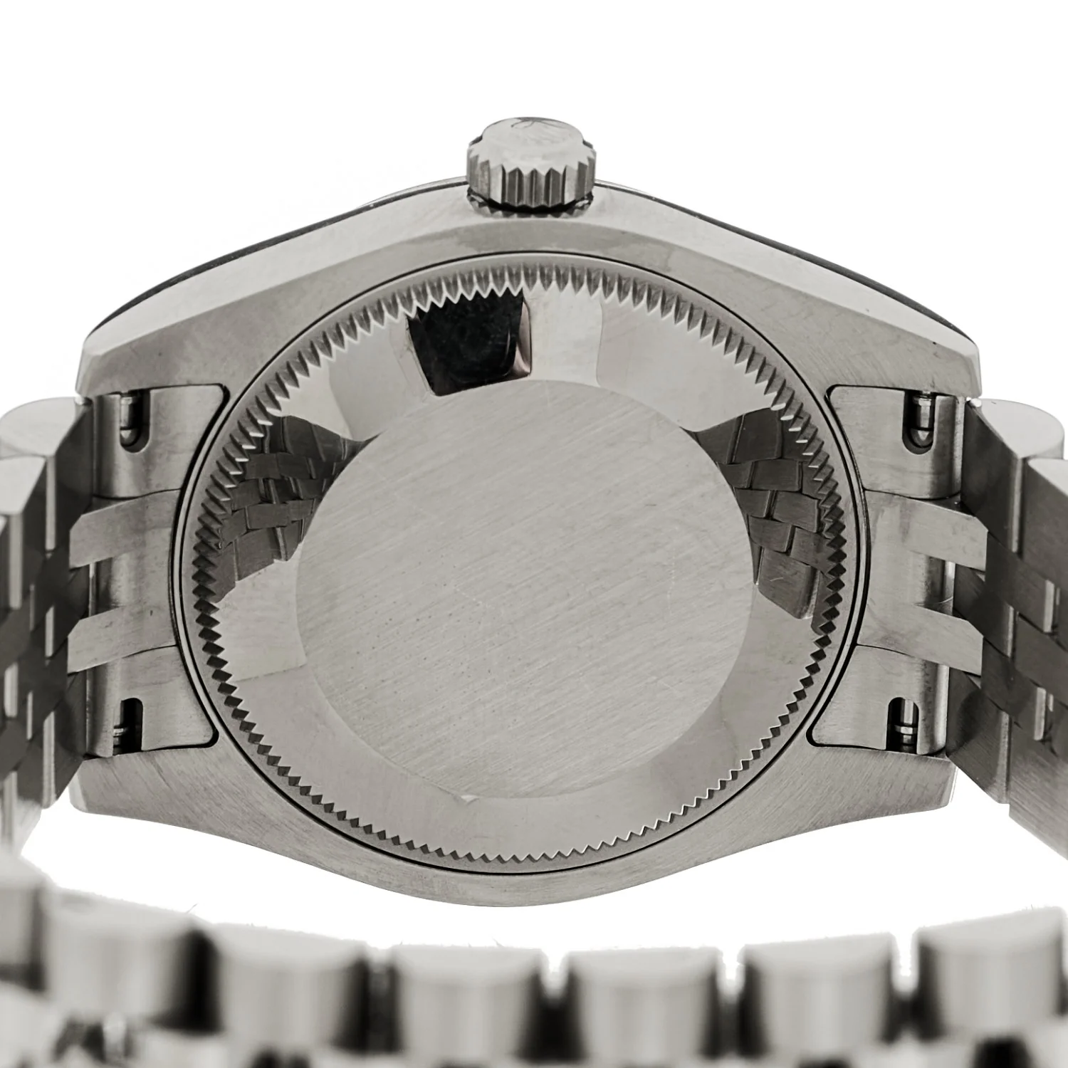Stainless Steel 18K White Gold 31mm Oyster Perpetual Datejust Watch Silver Roman 178274 - Image 4