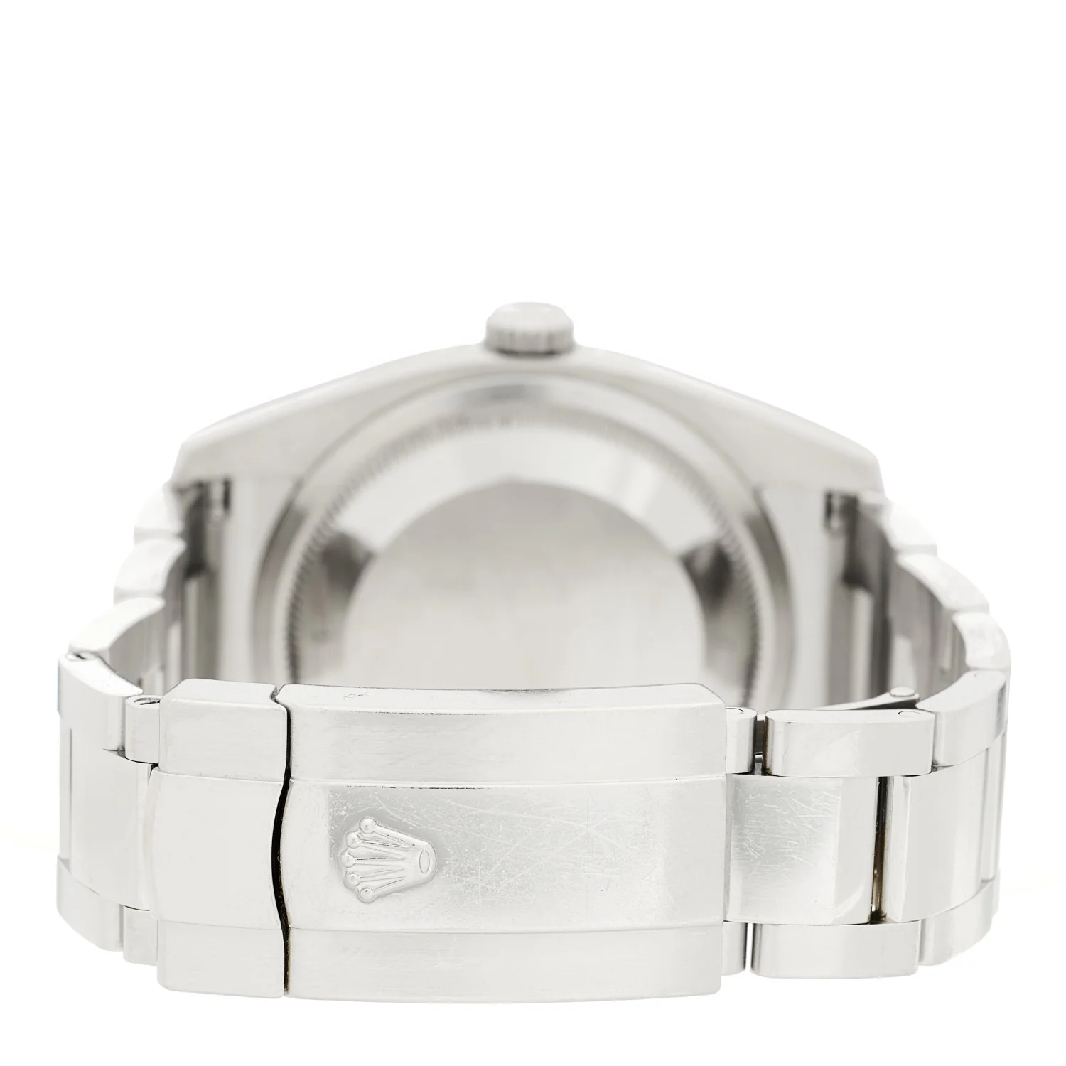Stainless Steel 18K White Gold 36mm Oyster Perpetual Datejust Watch Pink Flowers 116234 - Image 3