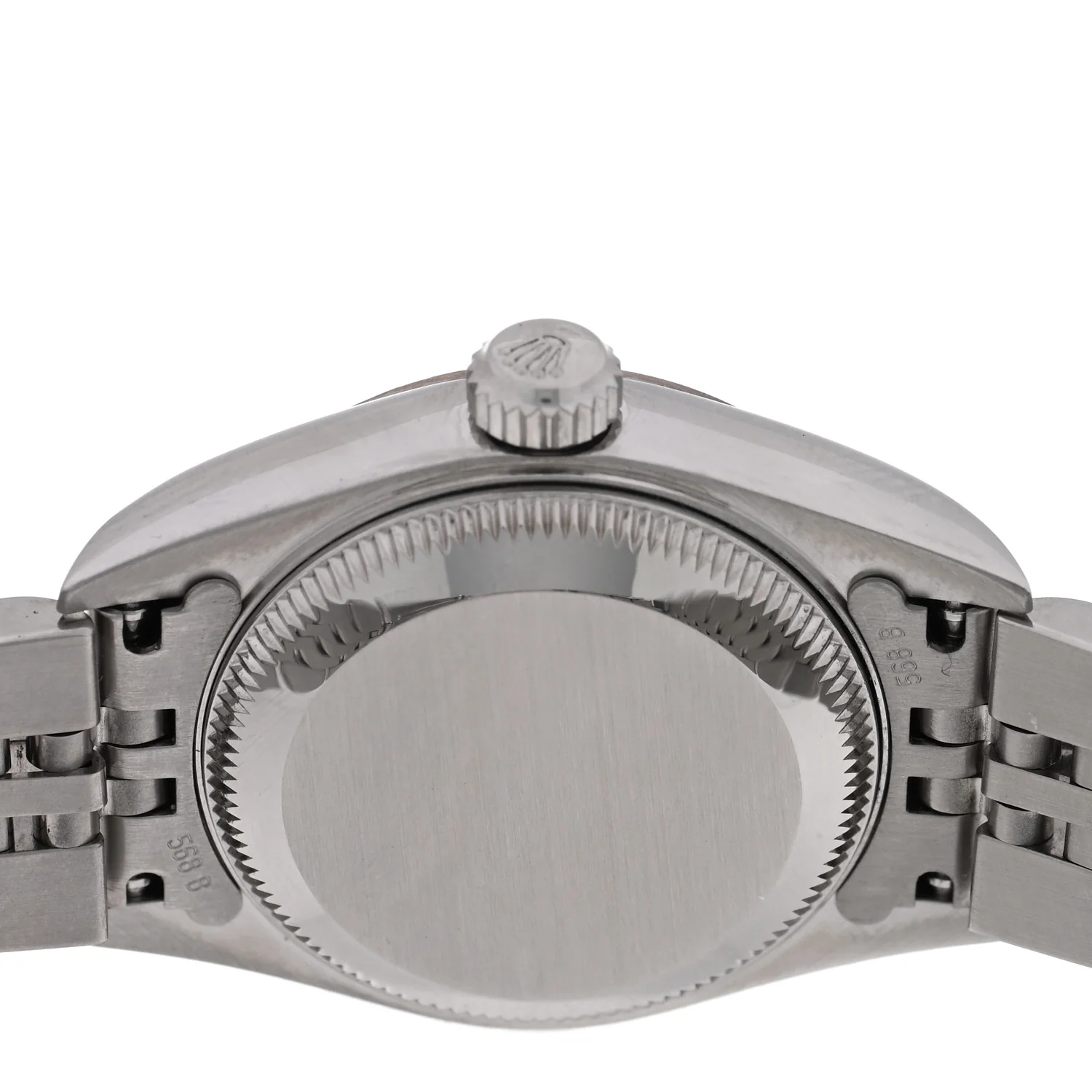 Stainless Steel 18K White Gold Diamond 26mm Oyster Perpetual Datejust Watch Blue Gradient 79174 - Image 4