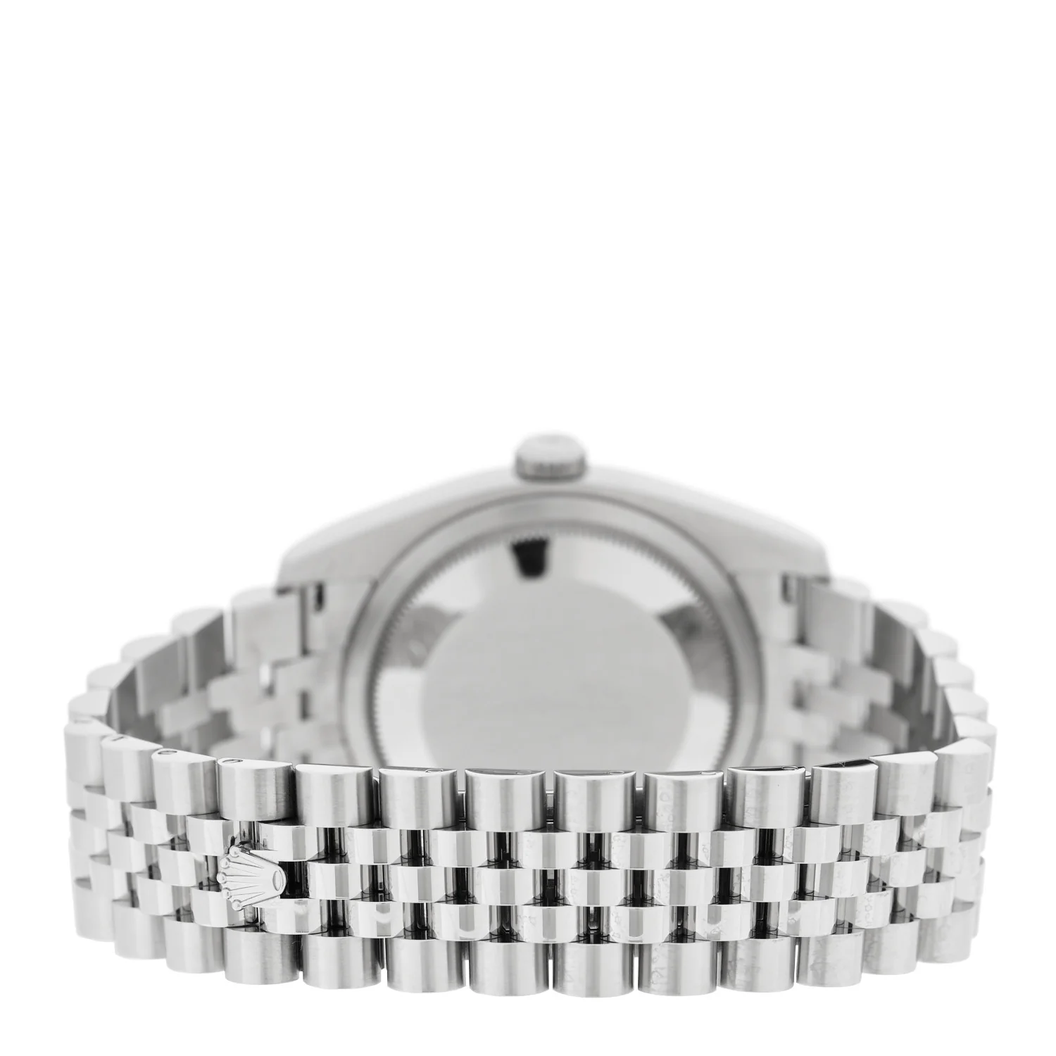Stainless Steel 18K White Gold Diamond 36mm Oyster Perpetual Datejust Watch Silver 116234 - Image 3