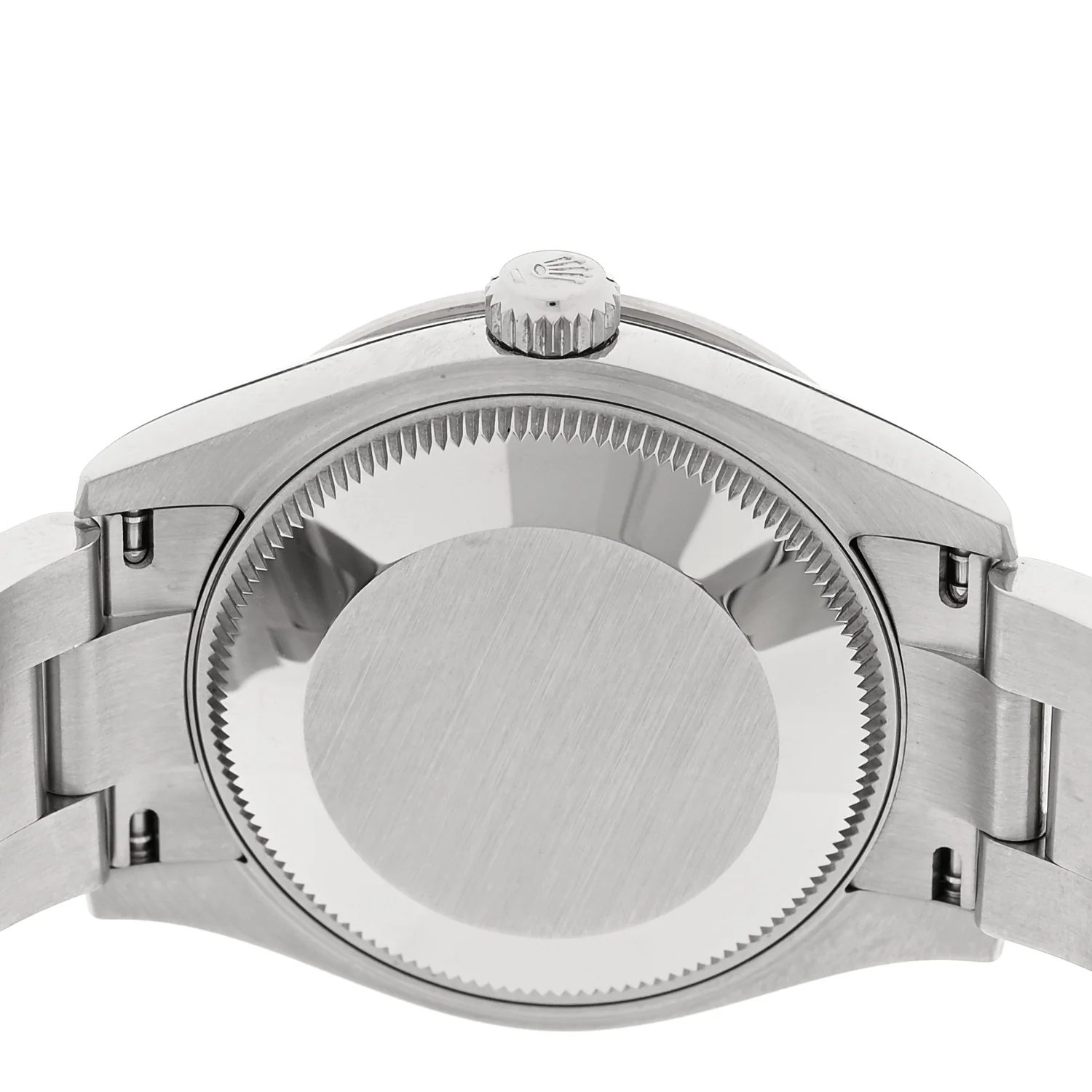 Stainless Steel 18K White Gold Diamond Bezel 31mm Oyster Perpetual Datejust Watch Azzurro Blue Floral 278384RBR - Image 4