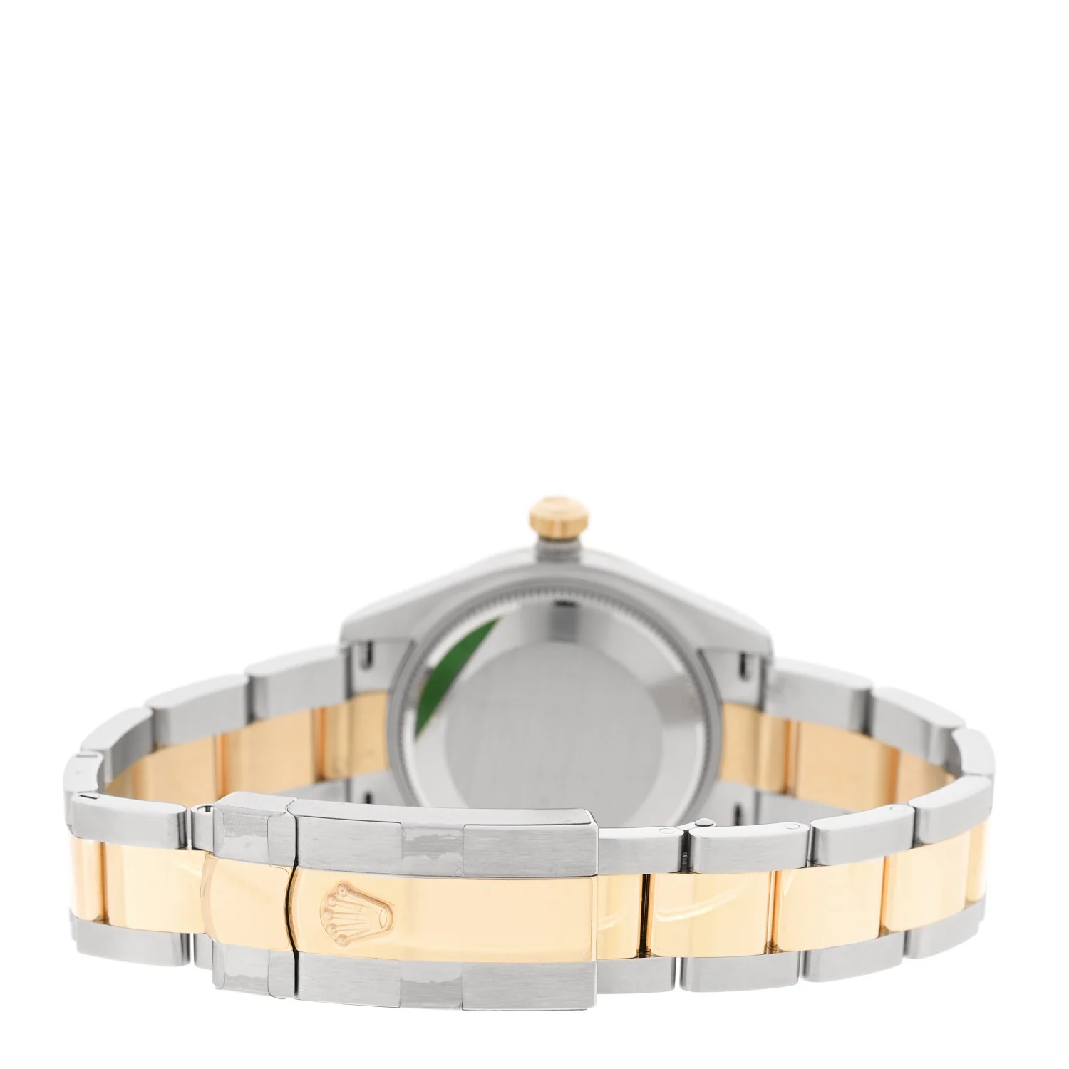 Stainless Steel 18K Yellow Gold 31mm Oyster Perpetual Datejust Watch White Roman 278273 - Image 3