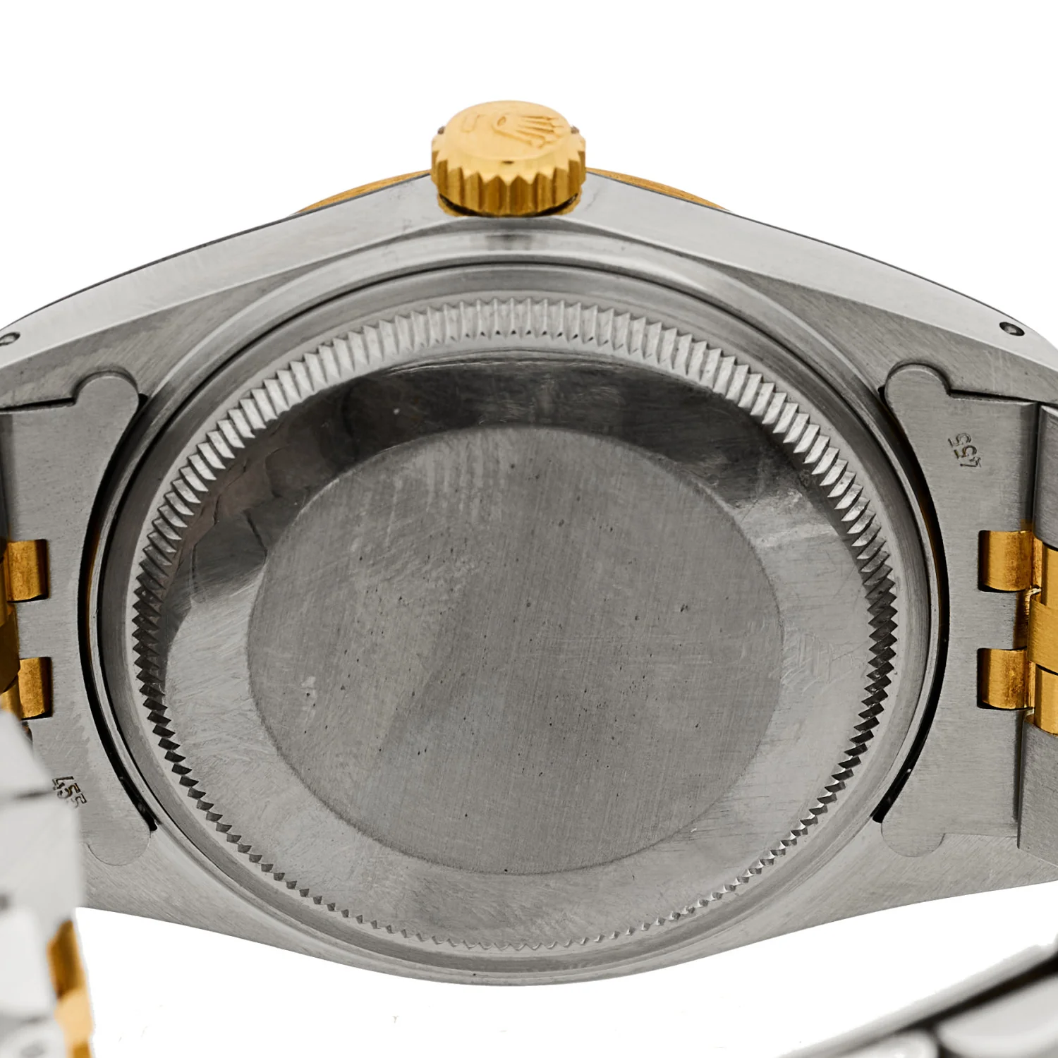 Stainless Steel 18K Yellow Gold 36mm Oyster Perpetual Datejust Watch Champagne 16013 - Image 4