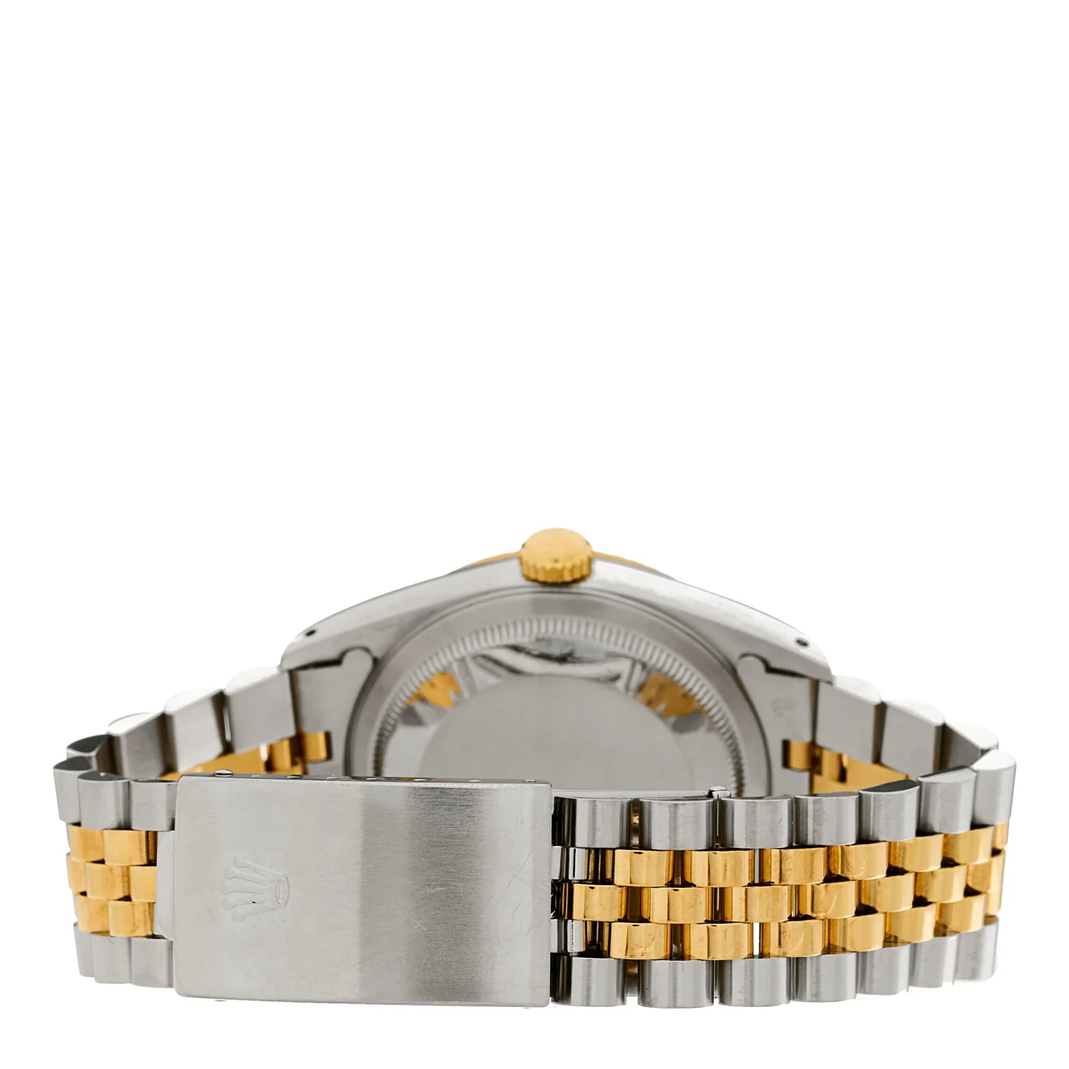 Stainless Steel 18K Yellow Gold 36mm Oyster Perpetual Datejust Watch Champagne 16233 - Image 3