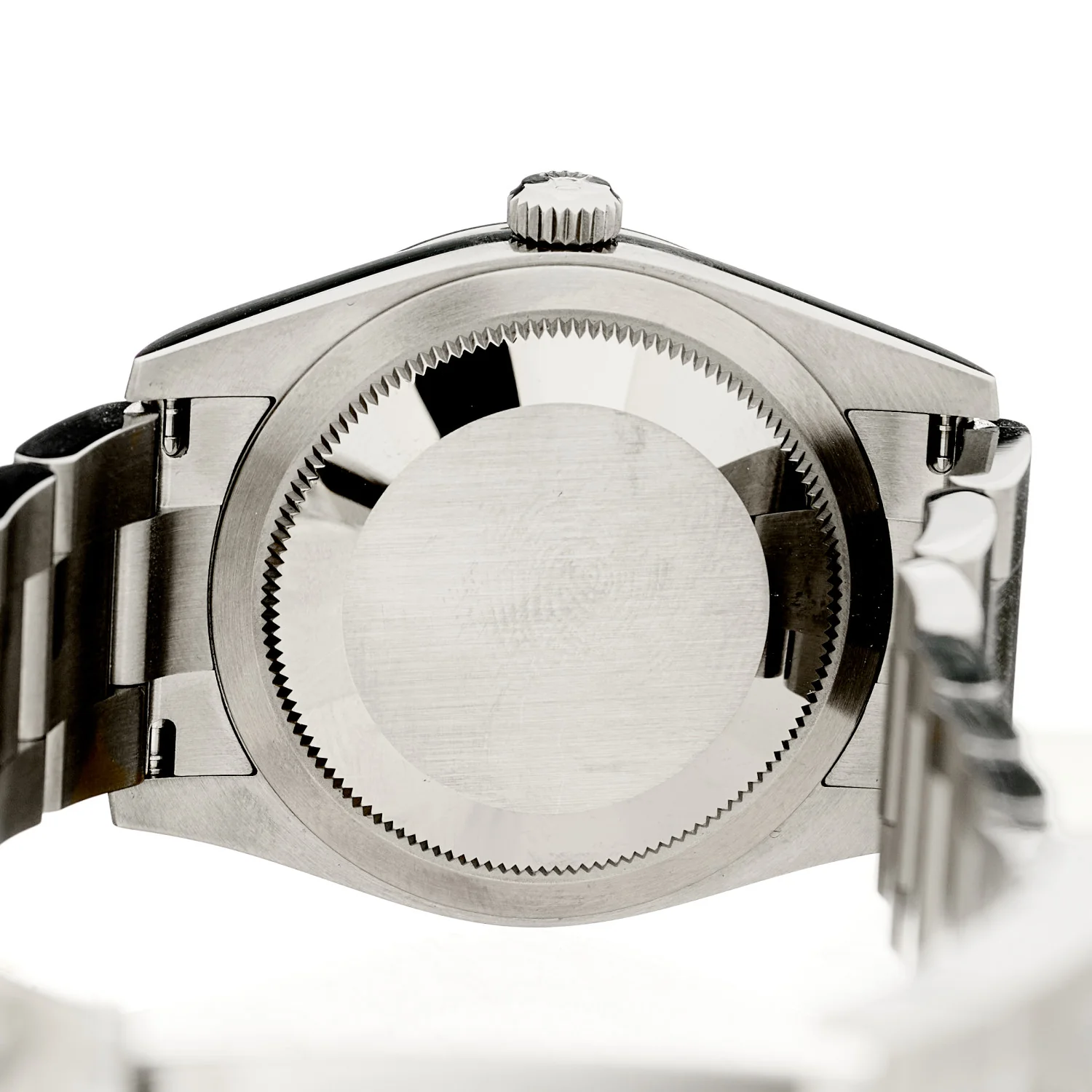 Stainless Steel 34mm Oyster Perpetual Watch Pistachio 124200 - Image 4