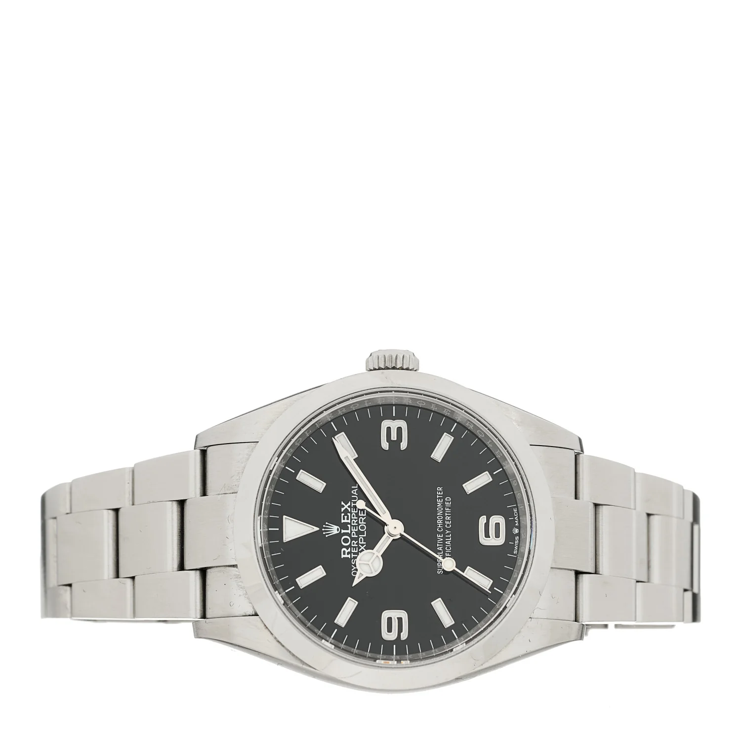 Stainless Steel 36mm Oyster Perpetual Explorer Watch Black 124270 - Image 2