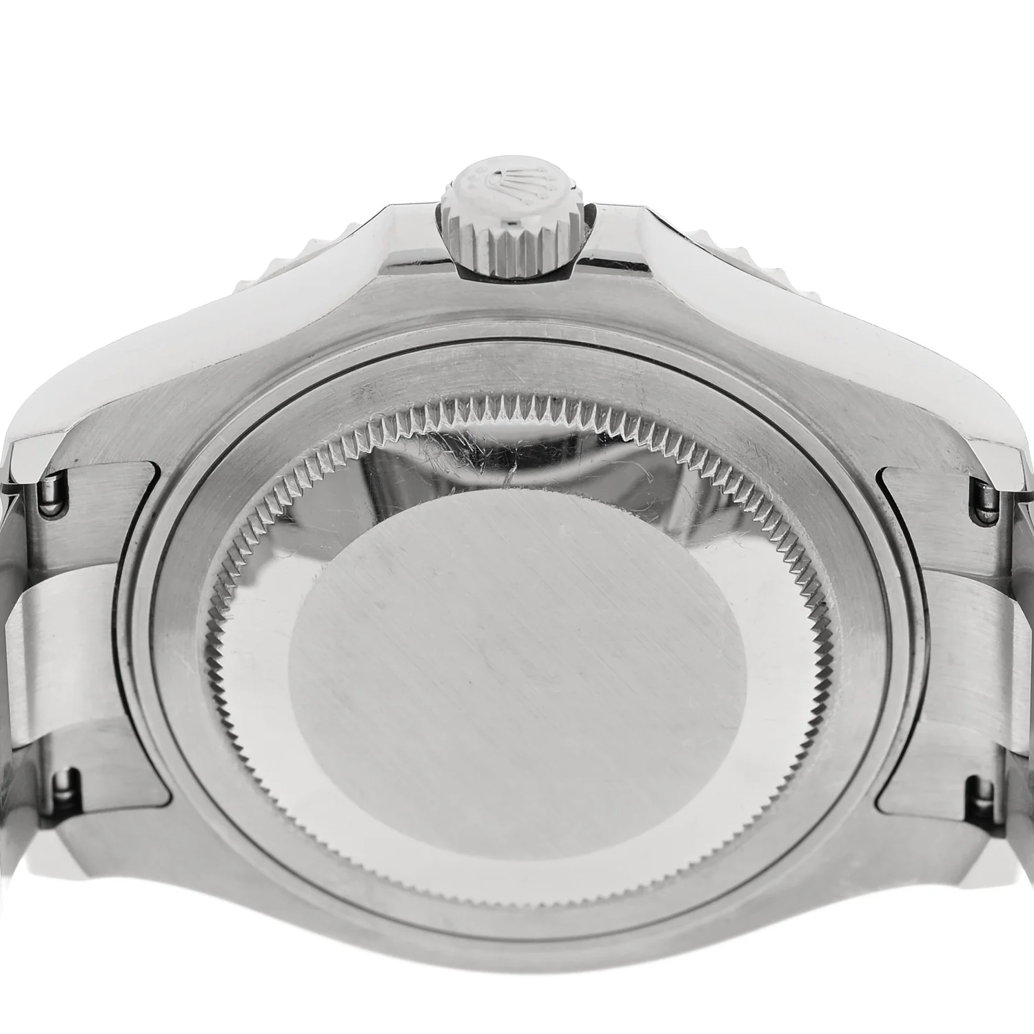 Stainless Steel Platinum 37mm Oyster Perpetual Date Yacht-Master Watch Slate 268622 - Image 4