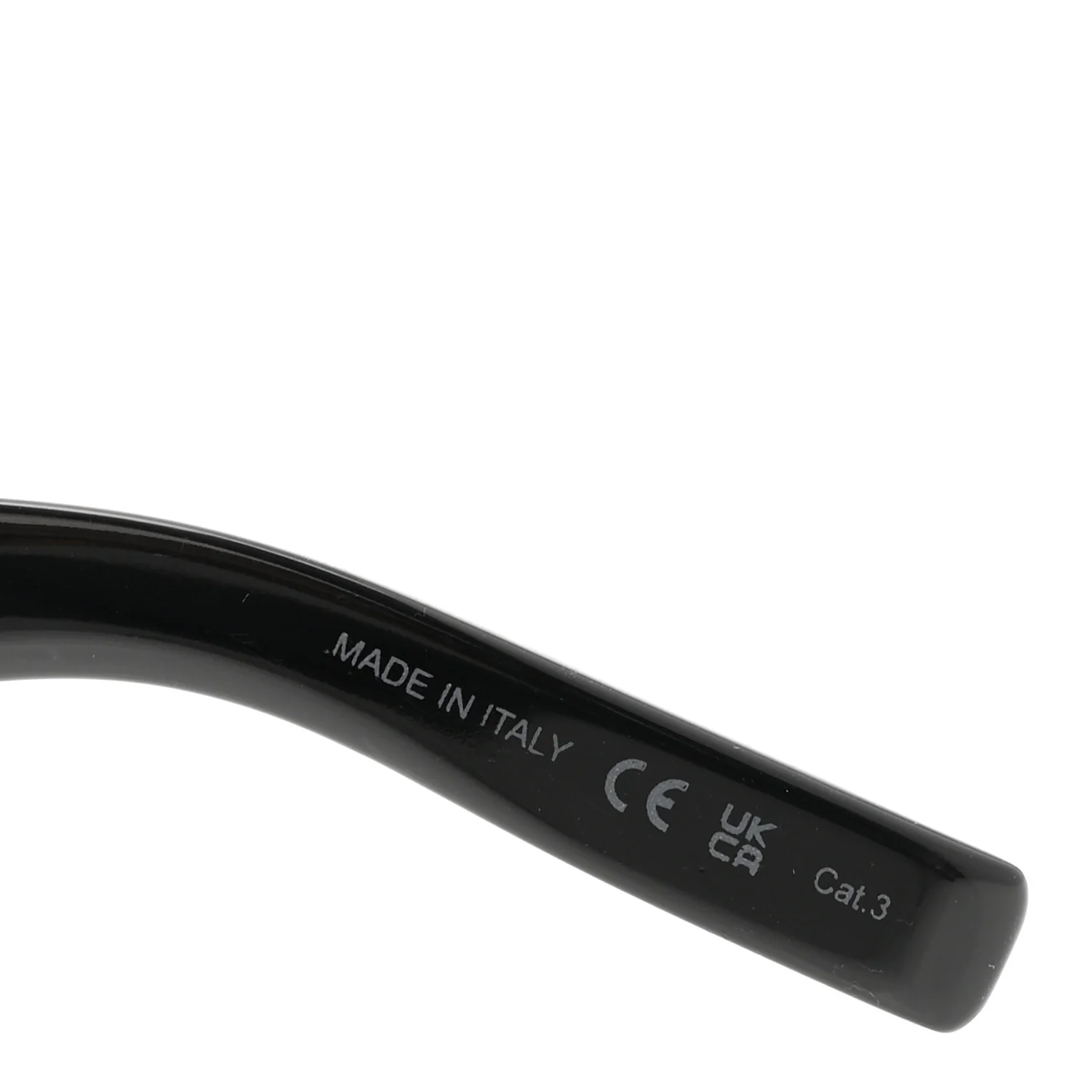 Acetate Cateye Sunglasses SL M95 F Black - Image 11