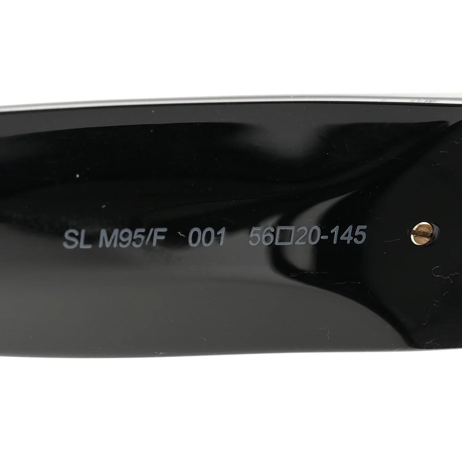 Acetate Cateye Sunglasses SL M95 F Black - Image 14