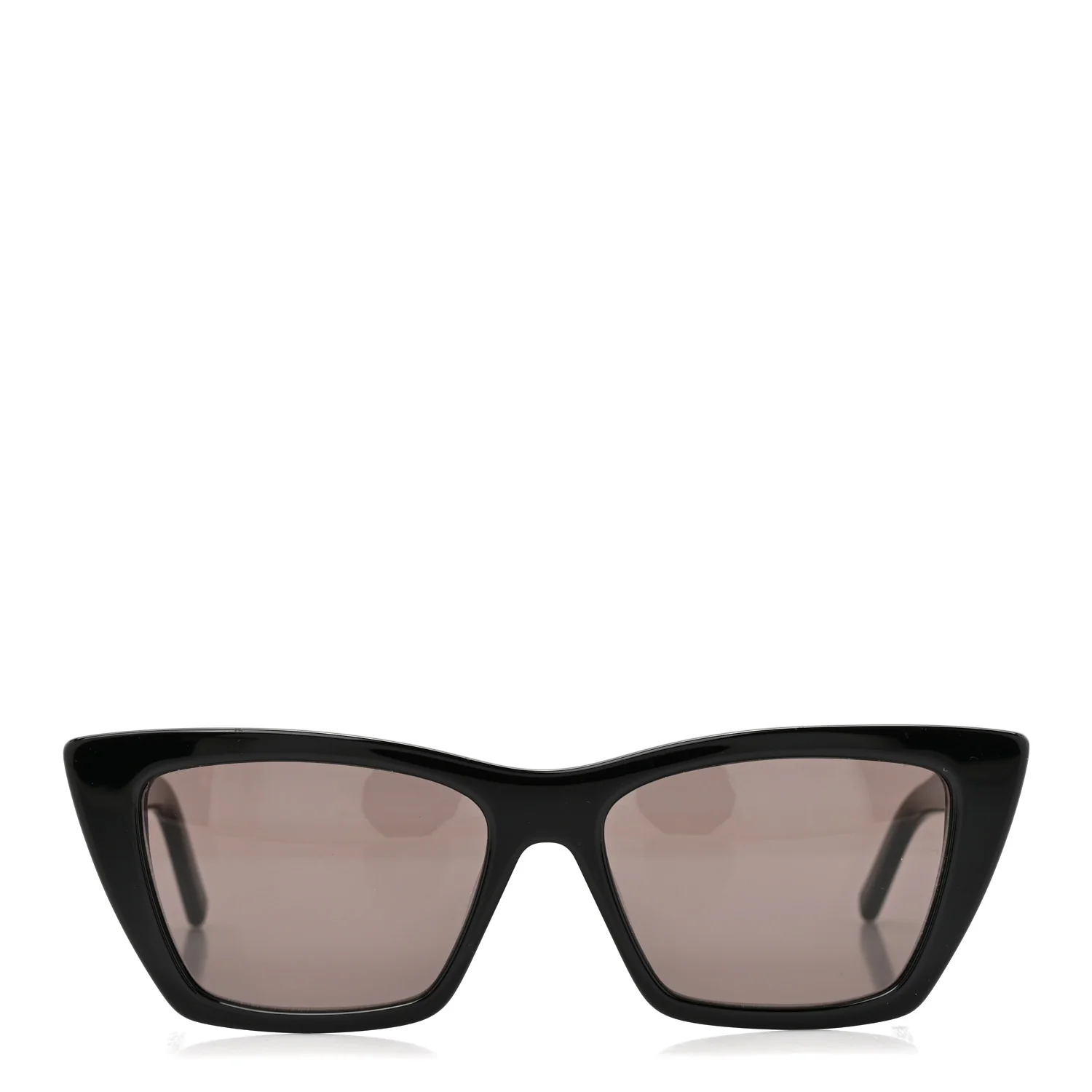 Acetate Mica Cat Eye Sunglasses SL 276 Black - Image 2