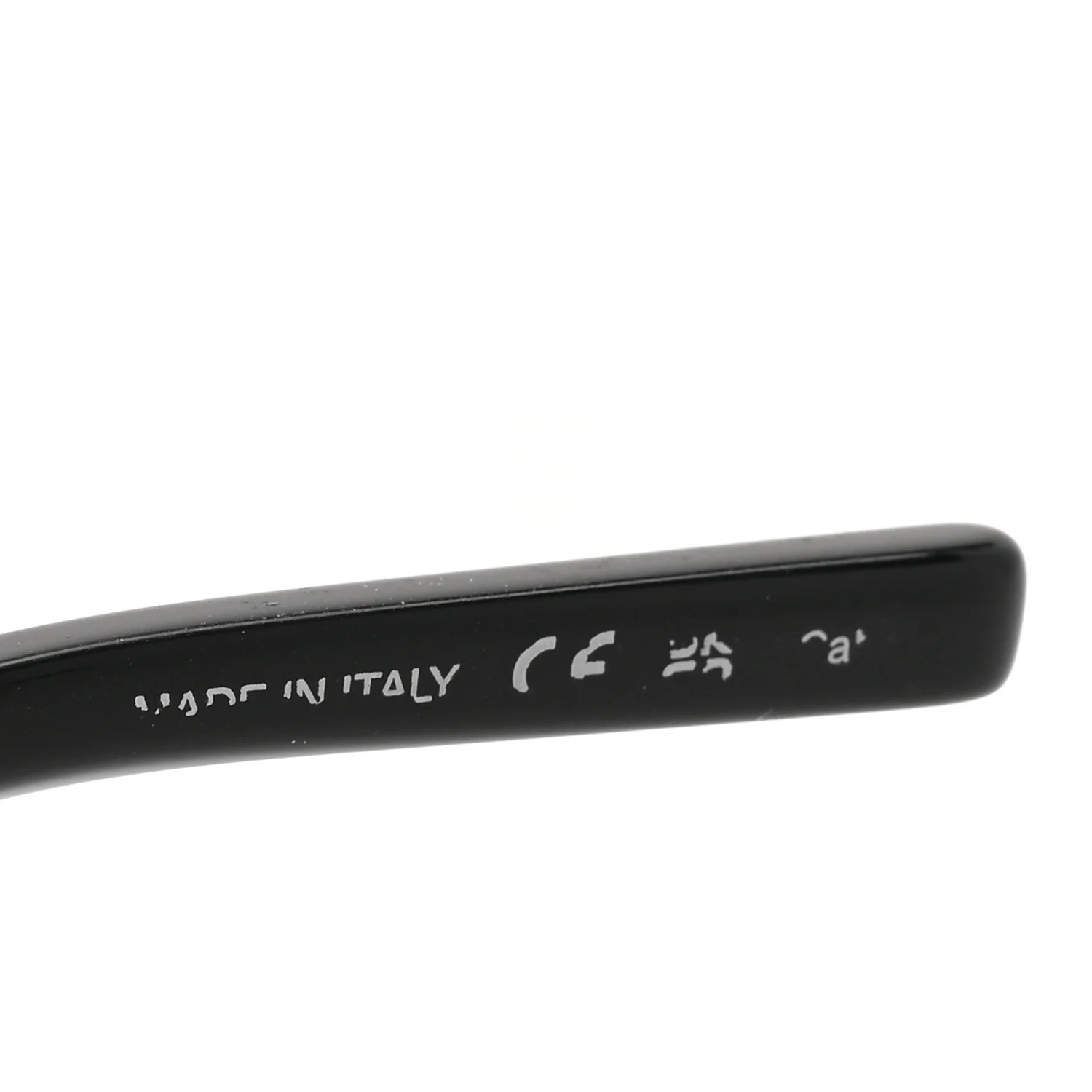 Acetate Mica Cat Eye Sunglasses SL 276 Black - Image 7