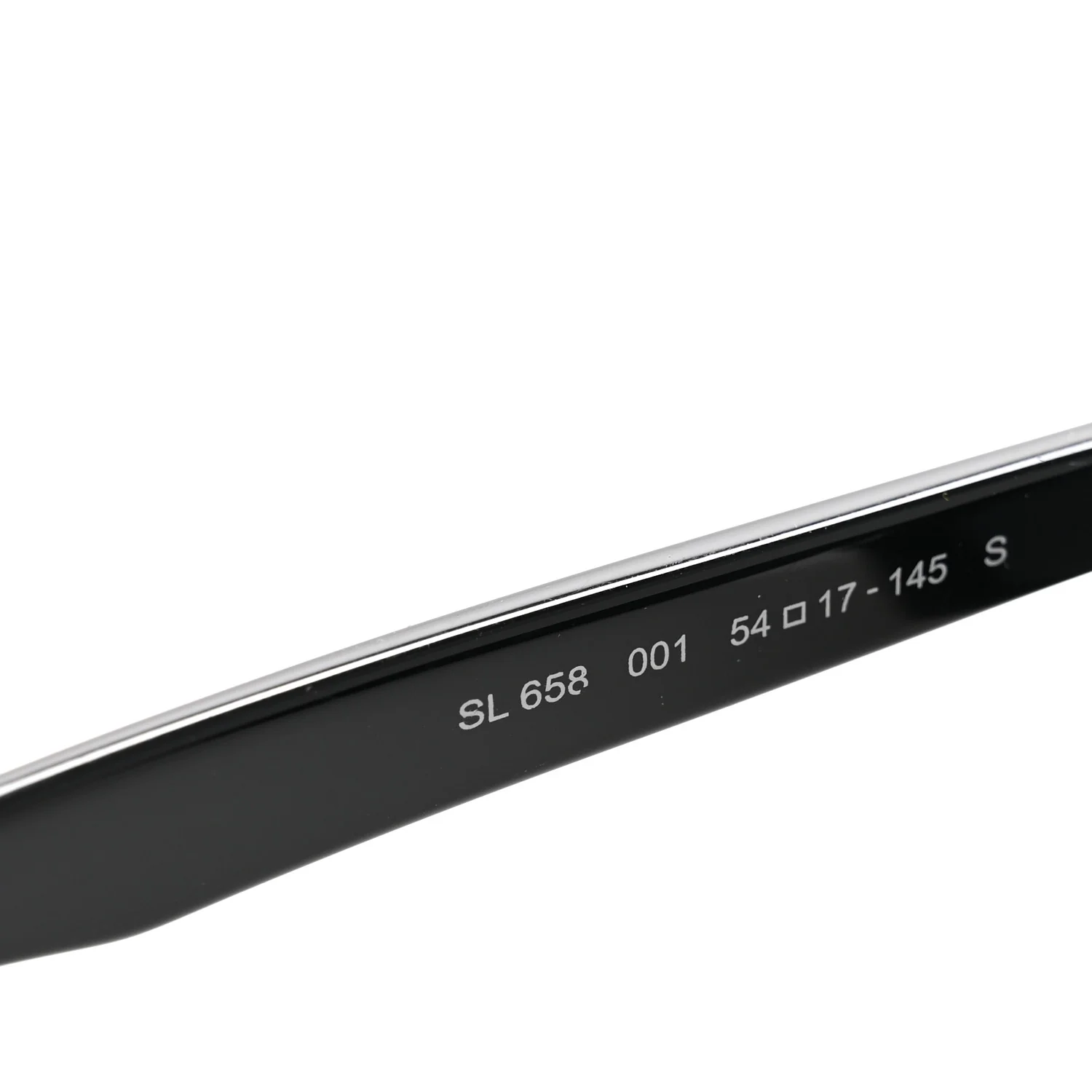 Acetate Sunglasses SL 658 Black - Image 7