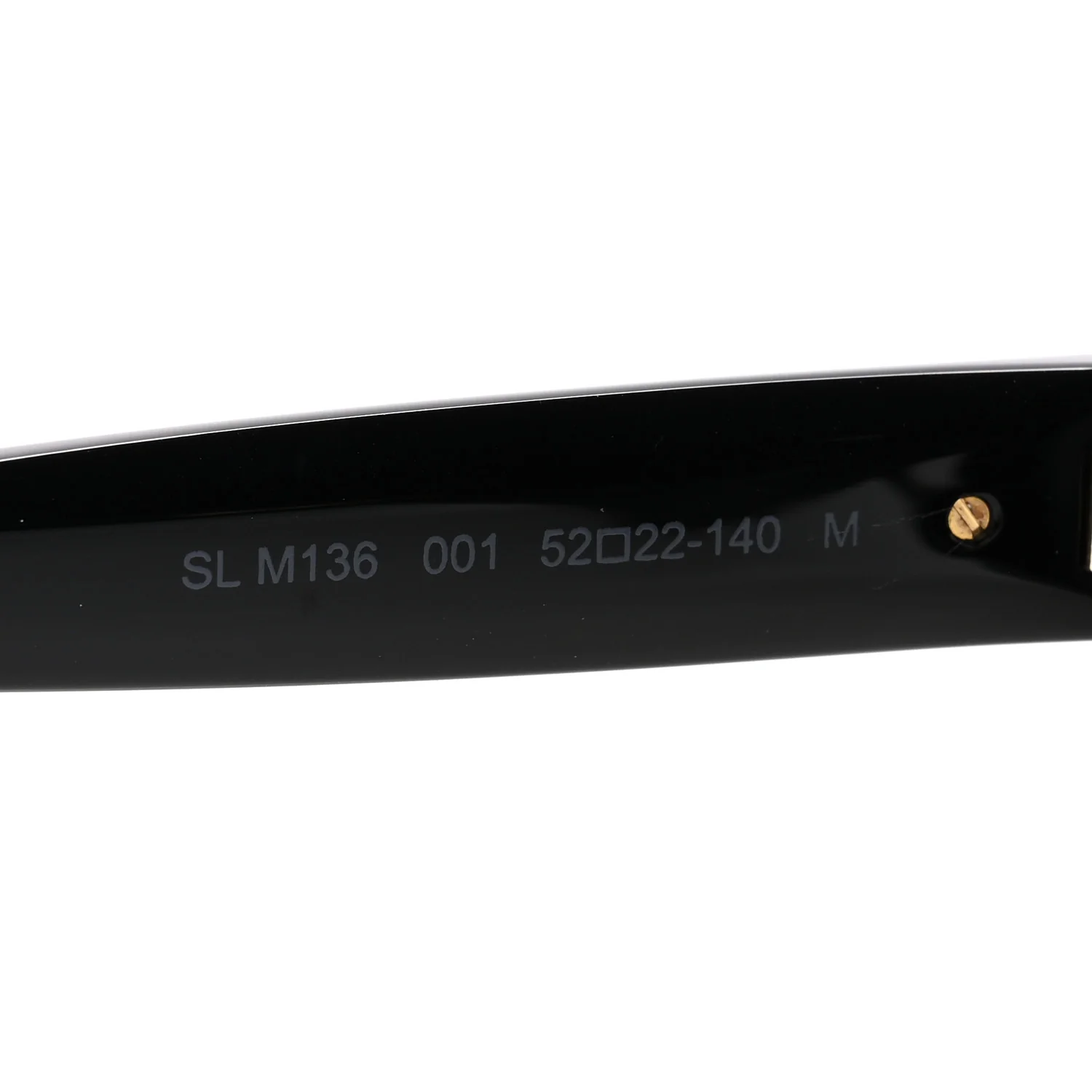Acetate Sunglasses SL M136 Black - Image 5