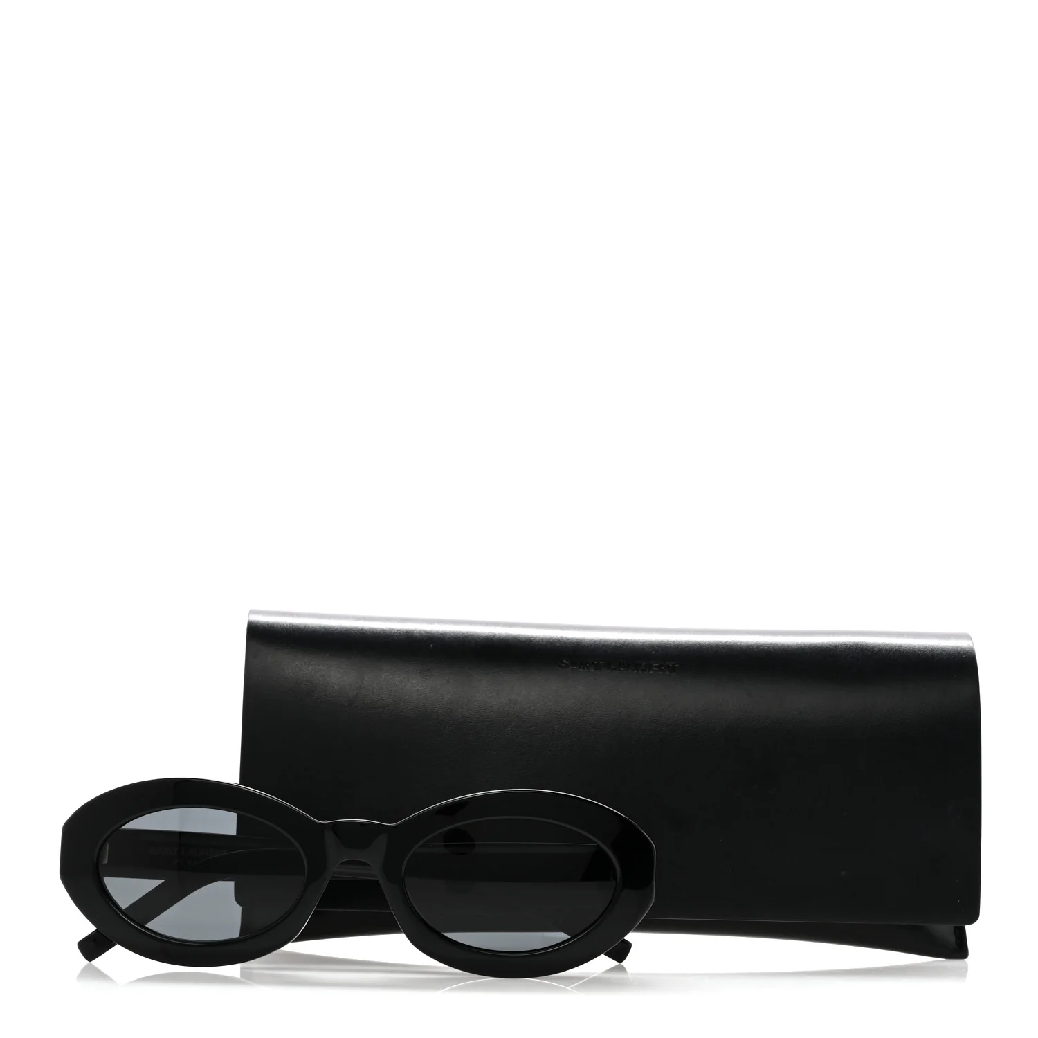 Acetate Sunglasses SL M136 Black - Image 7