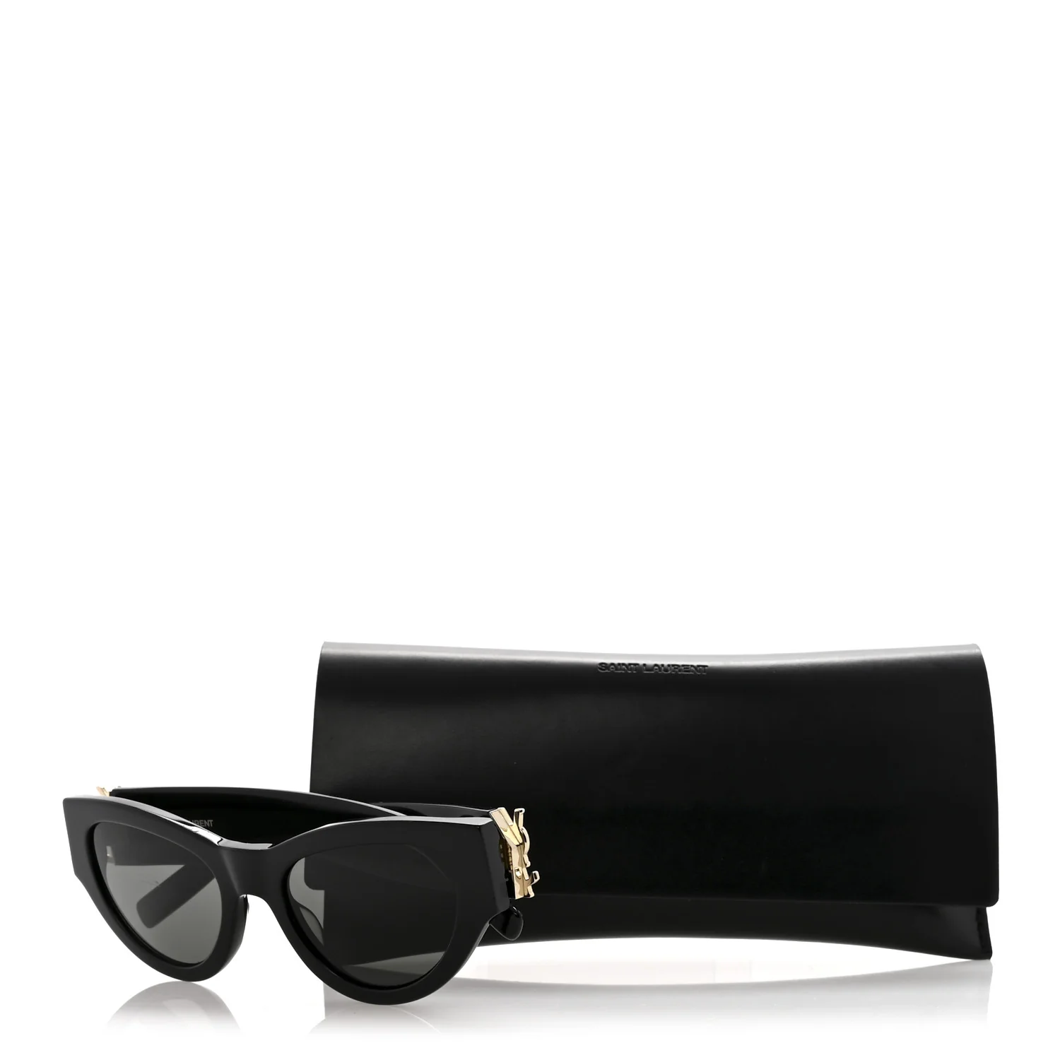 Acetate Sunglasses SL M94 Black - Image 9