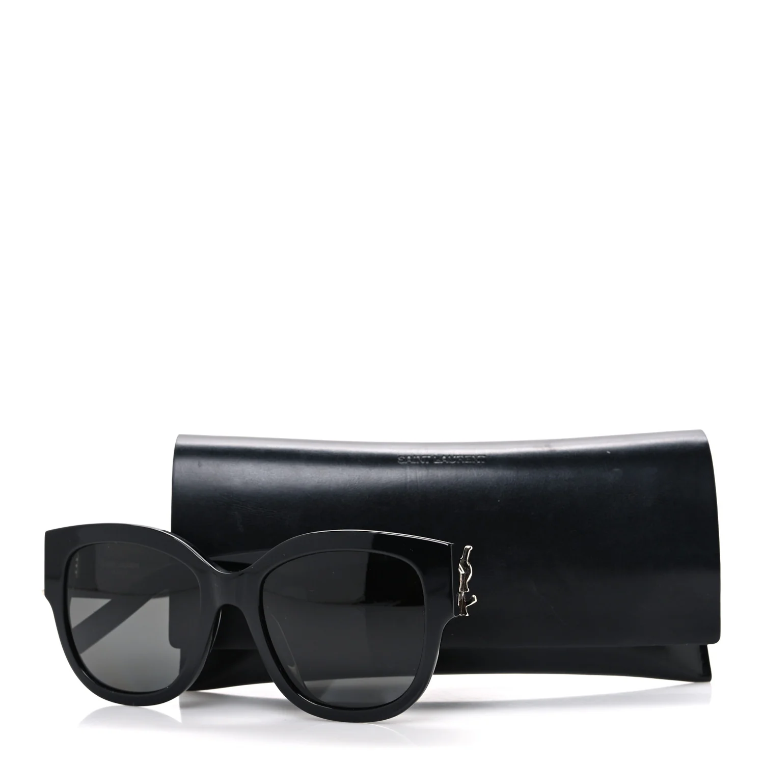Acetate Sunglasses SL M95 F Black - Image 7