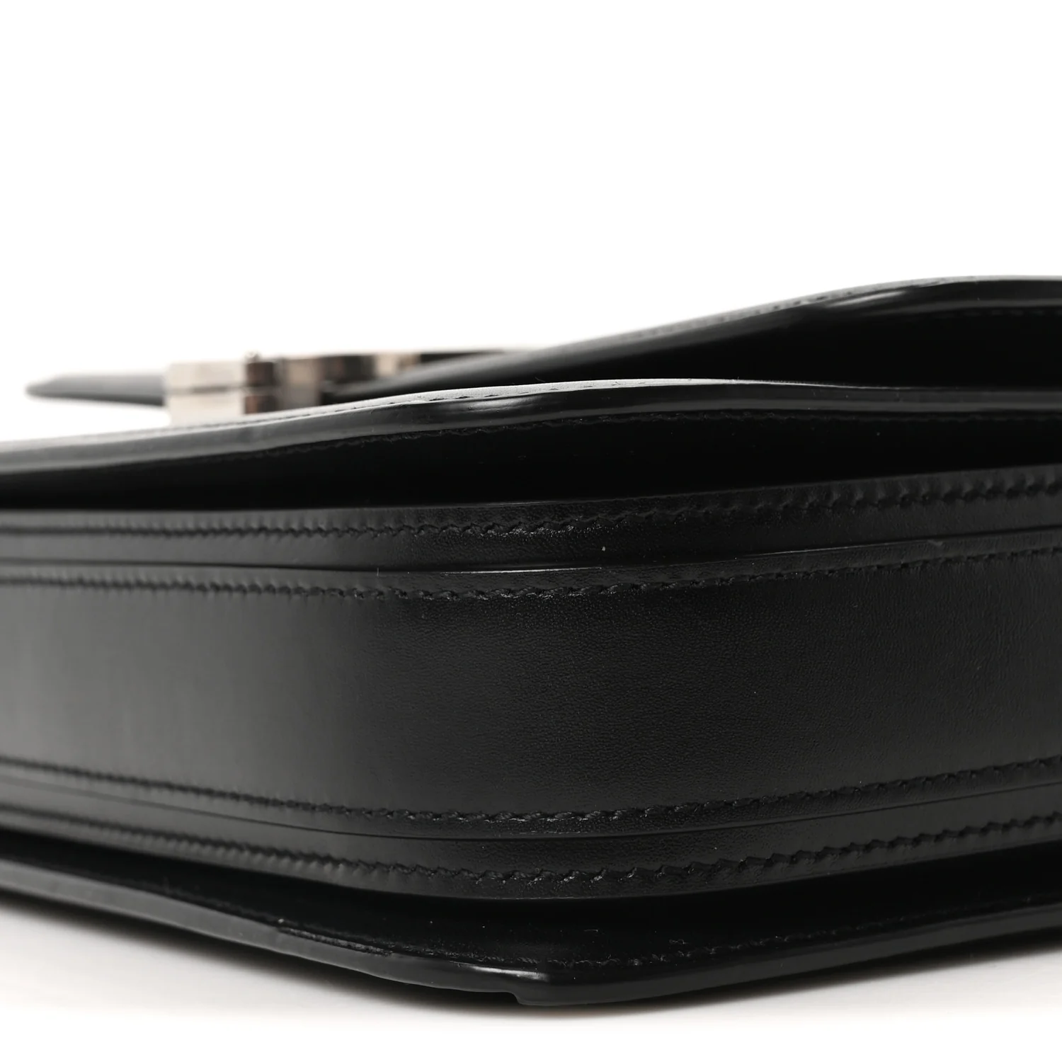 Box Calfskin Monogram Medium Solferino Satchel Black - Image 10