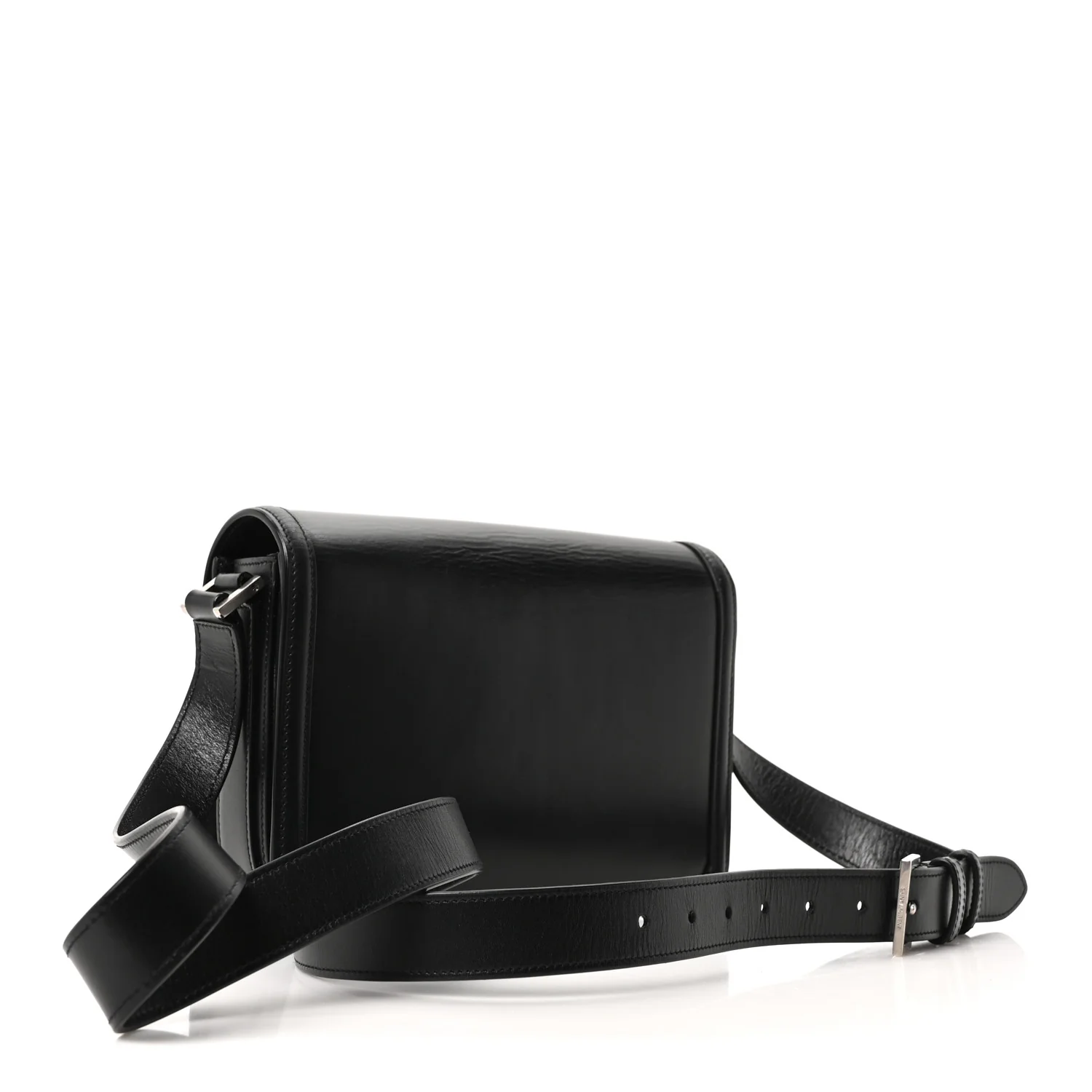 Box Calfskin Monogram Medium Solferino Satchel Black - Image 3
