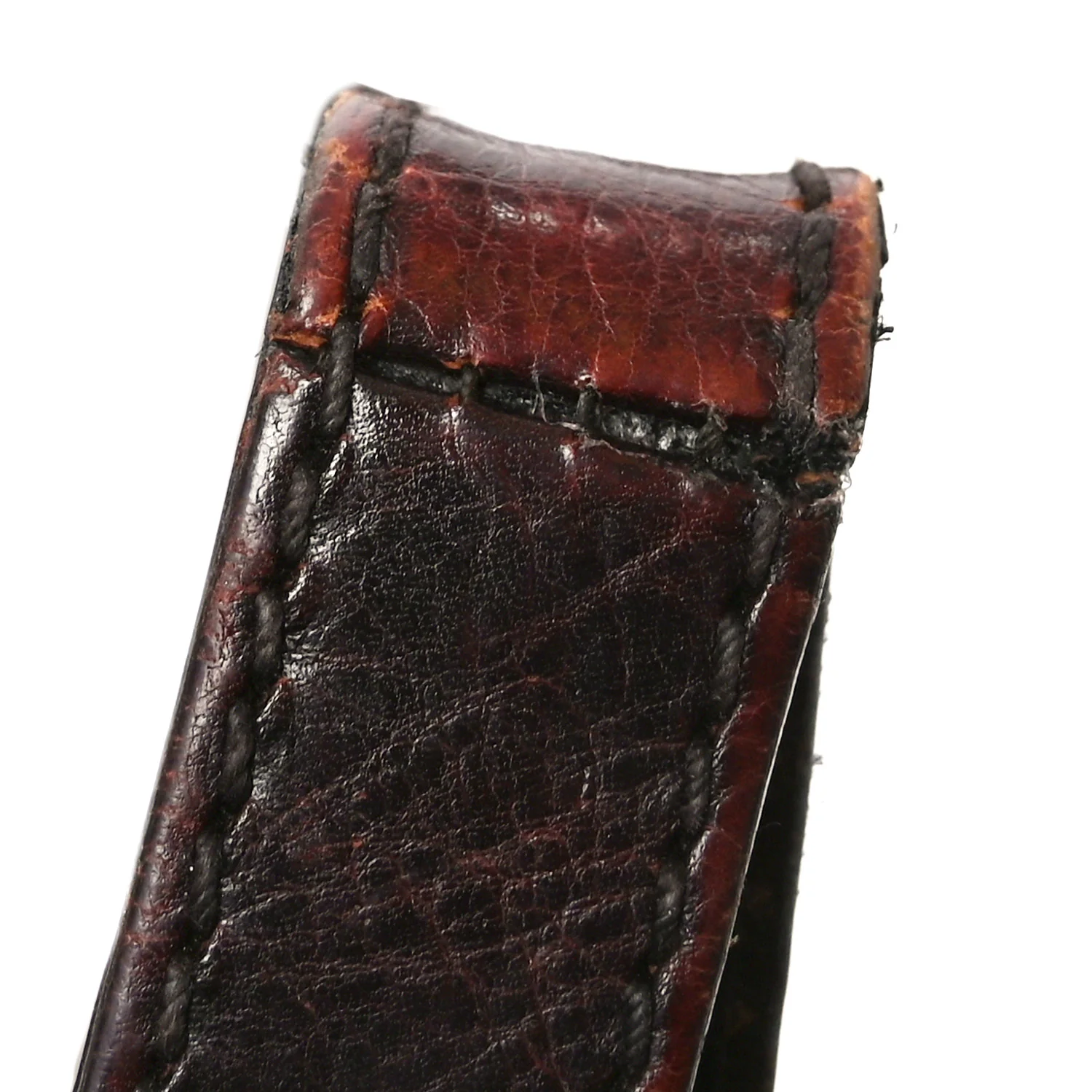Buffalo Horn Shangri-La Mombasa Hobo Burgundy - Image 10