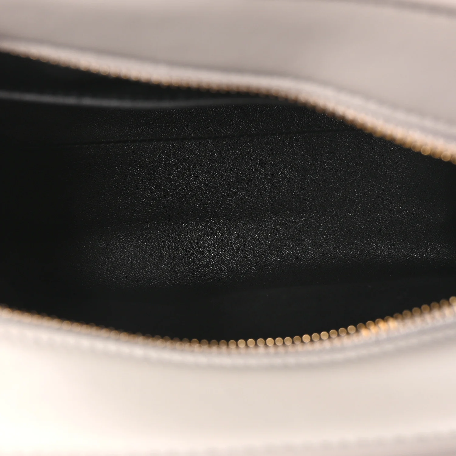 Calfskin Baby Monogram Downtown Cabas Oyster Grey - Image 5