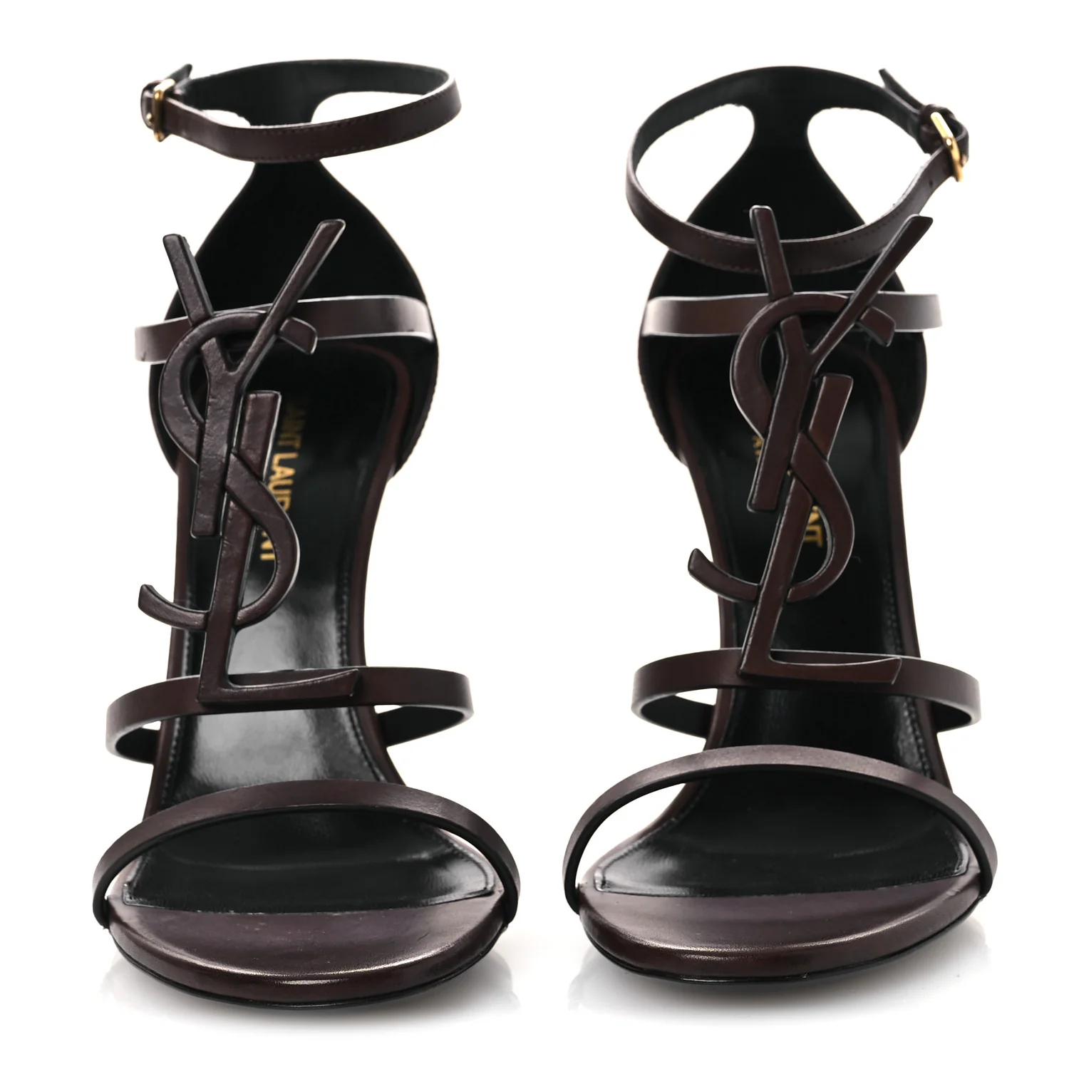Calfskin Cassandra 100 Sandals 37 Moro - Image 3