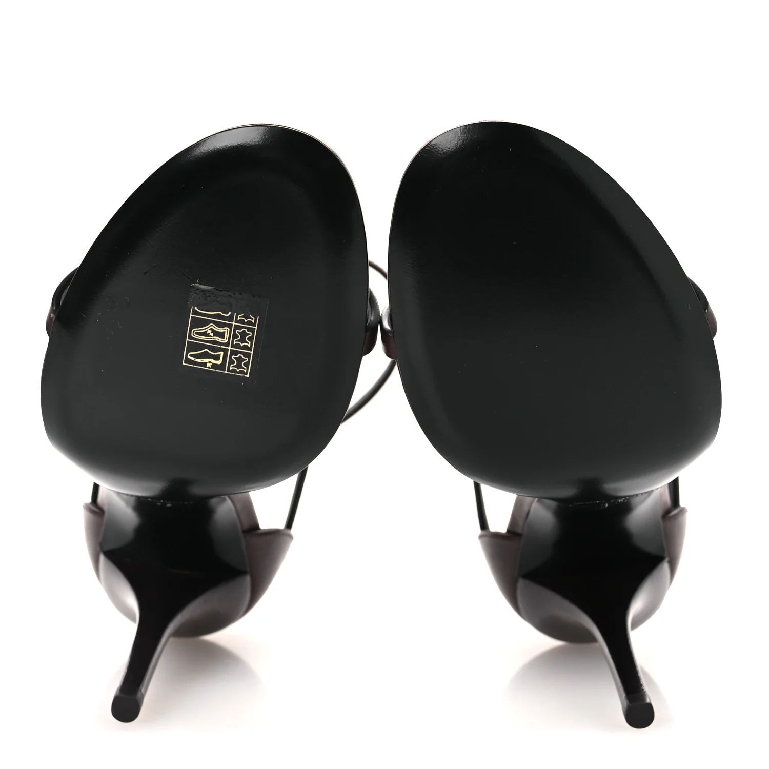 Calfskin Cassandra 100 Sandals 37 Moro - Image 7