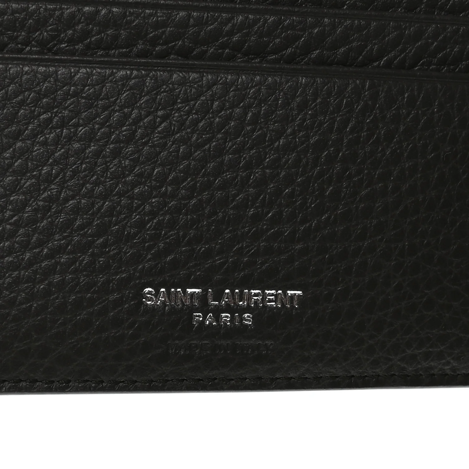 Calfskin Cassandre Bi-Fold Wallet Grey - Image 6