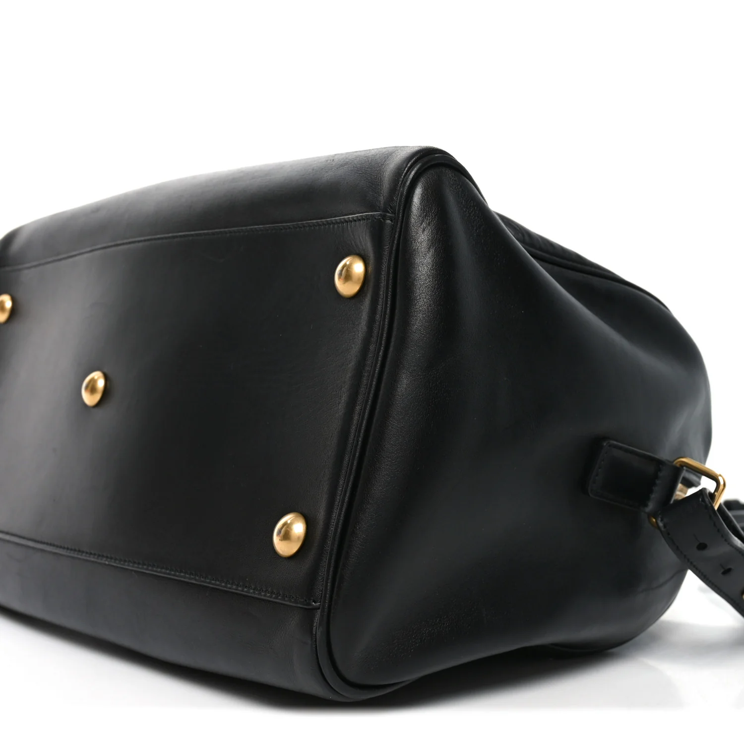 Calfskin Classic Duffle 6 Black - Image 10