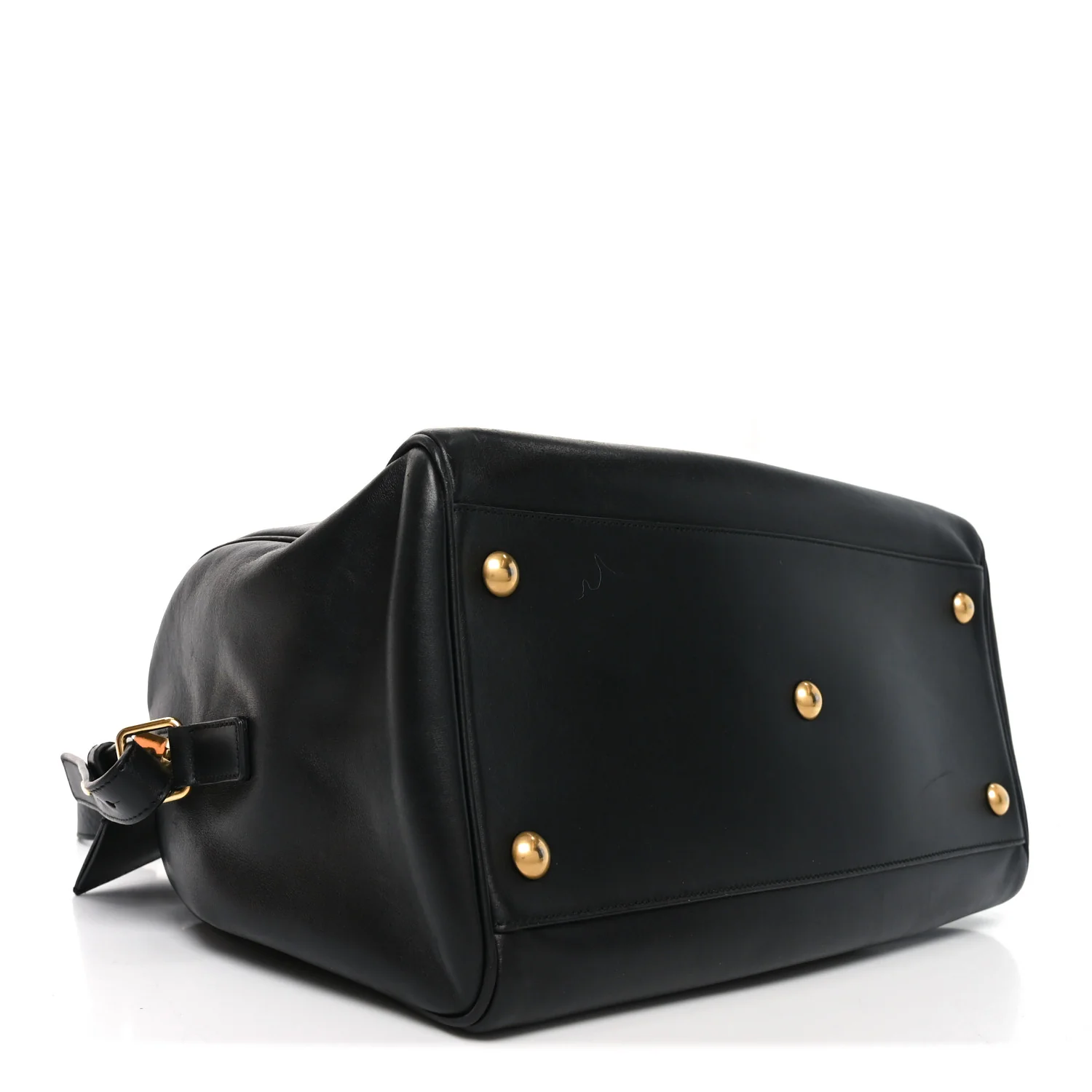 Calfskin Classic Duffle 6 Black - Image 4