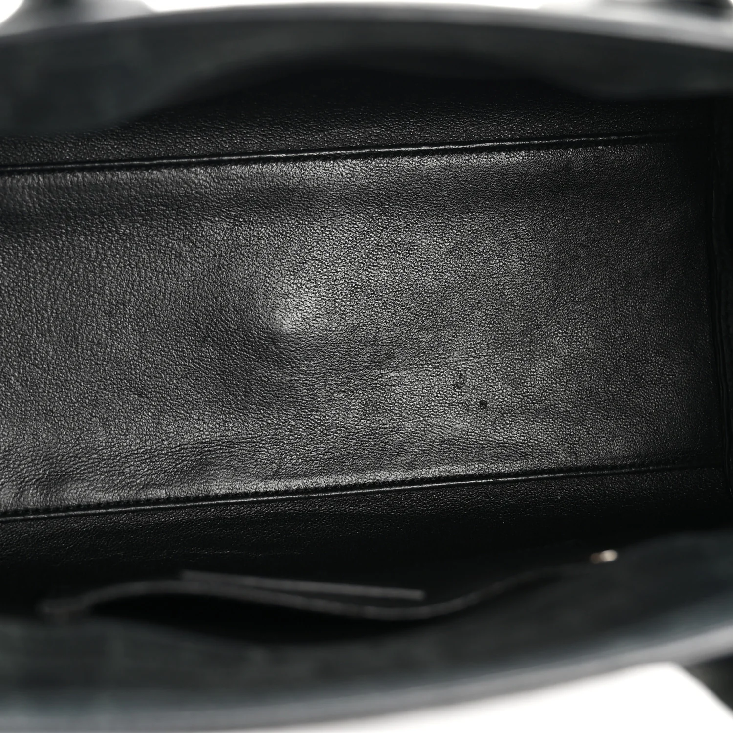 Calfskin Crocodile Embossed Baby Sac de Jour Dusty Black - Image 13