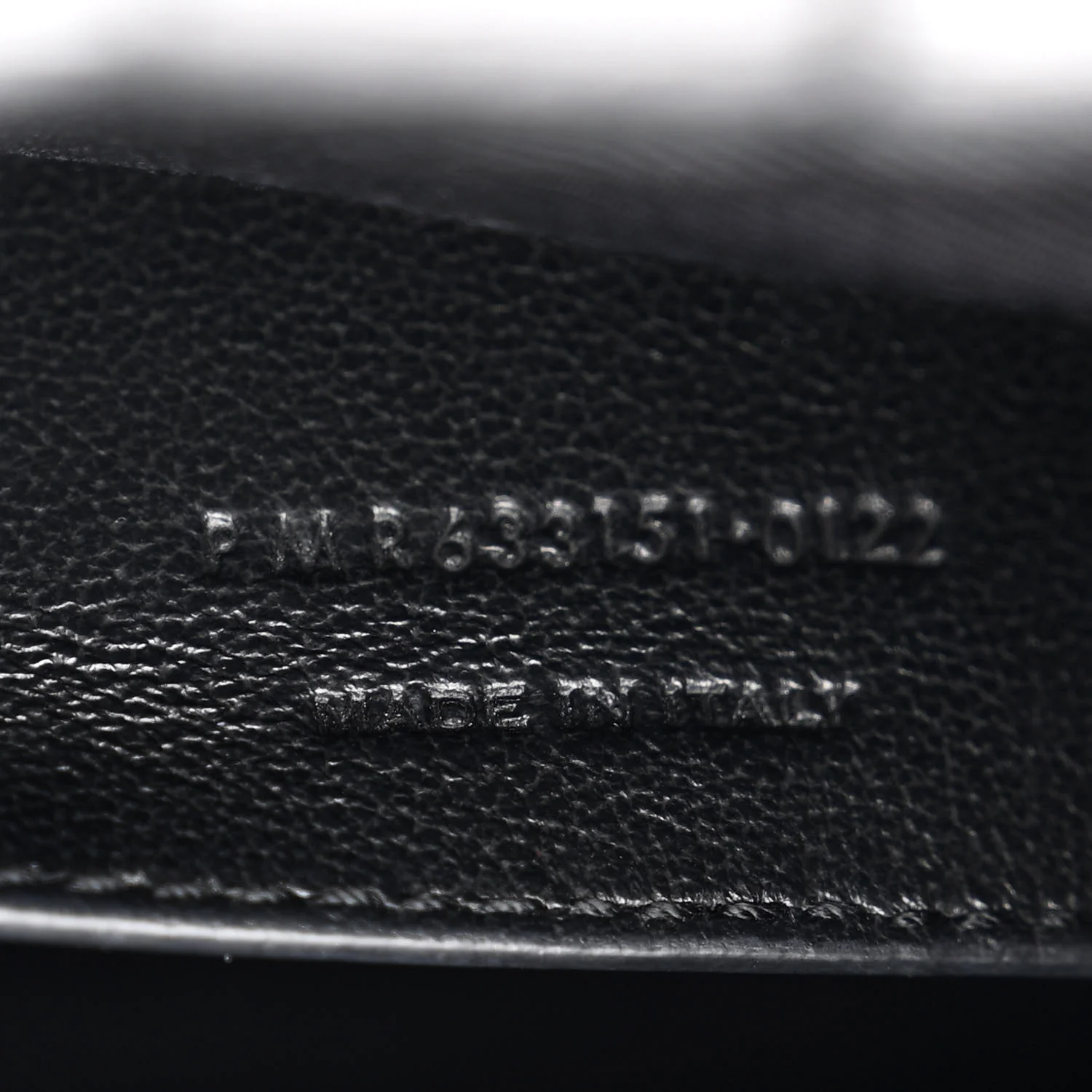 Calfskin Crocodile Embossed Matelasse Monogram Baby Niki Chain Satchel Black - Image 7