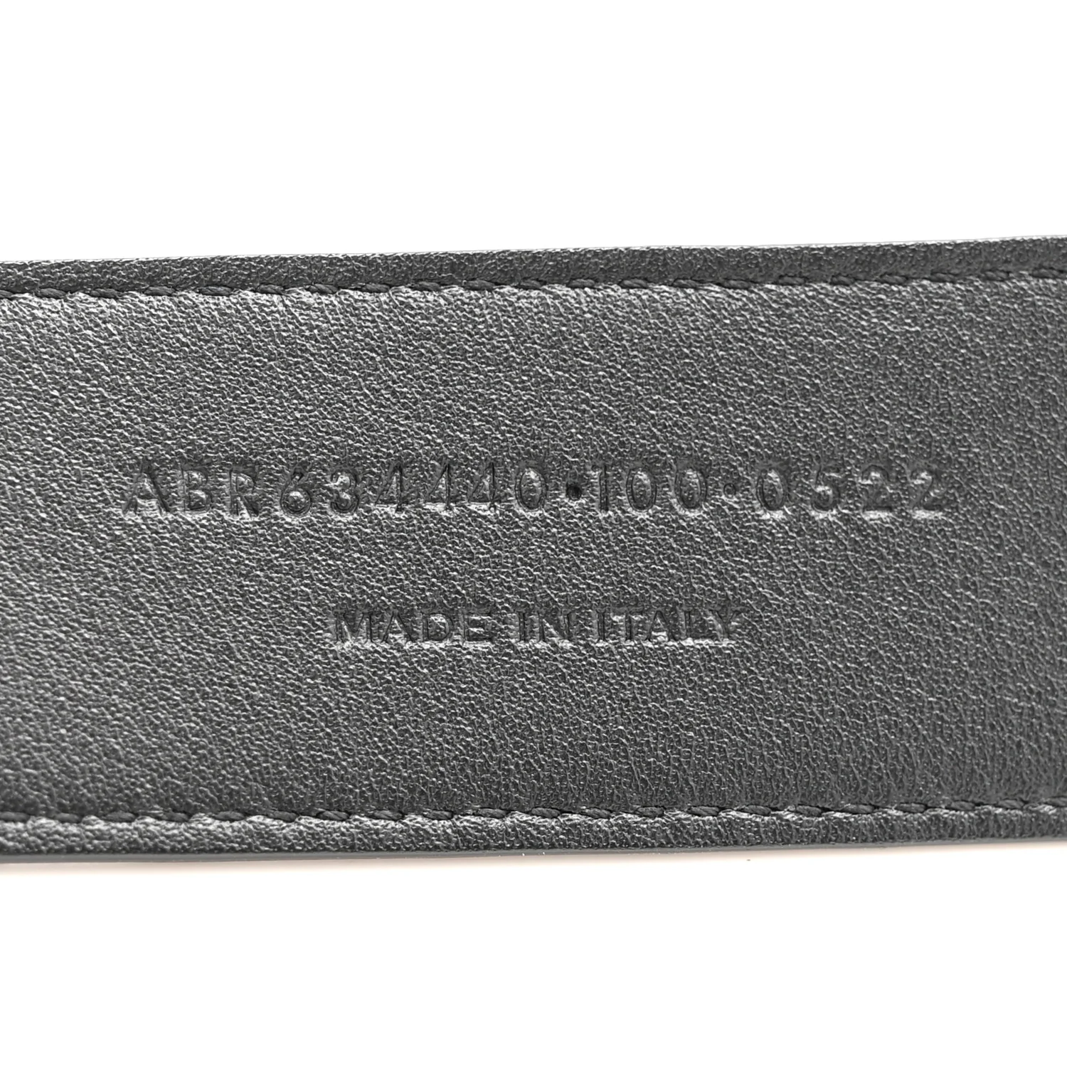 Calfskin Crocodile Embossed Monogram Square Buckle Belt 100 40 Black - Image 6