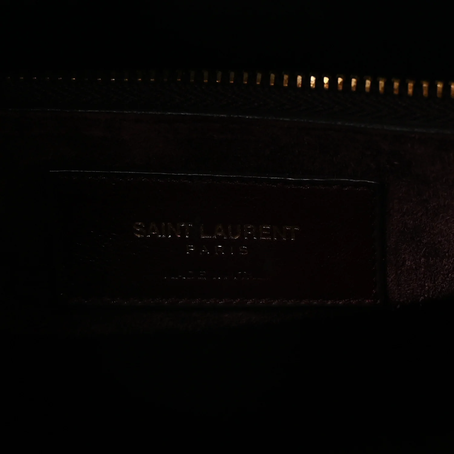 Calfskin Crocodile Embossed Small Sac De Jour Amarena - Image 6
