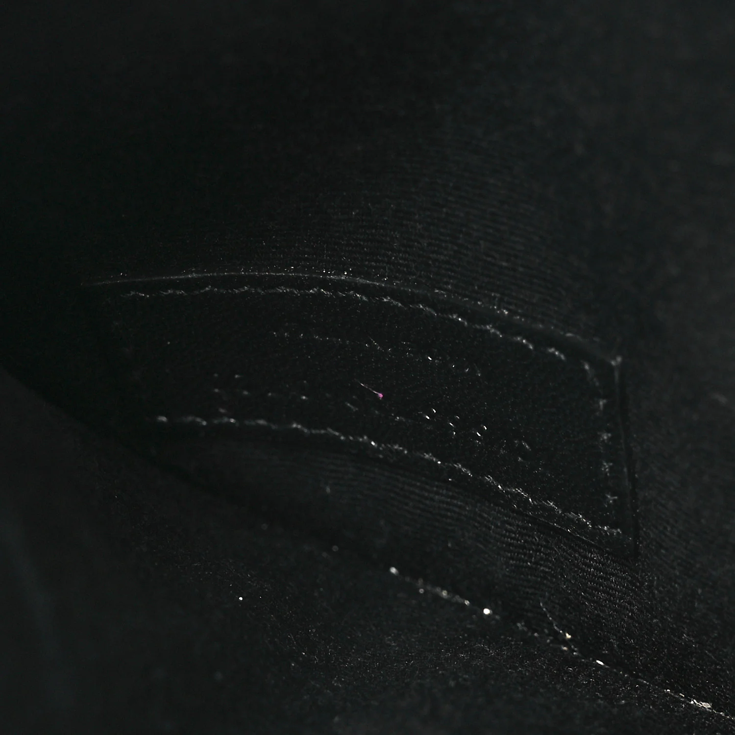 Calfskin Crocodile Embossed Uptown Monogram Clutch Black - Image 7