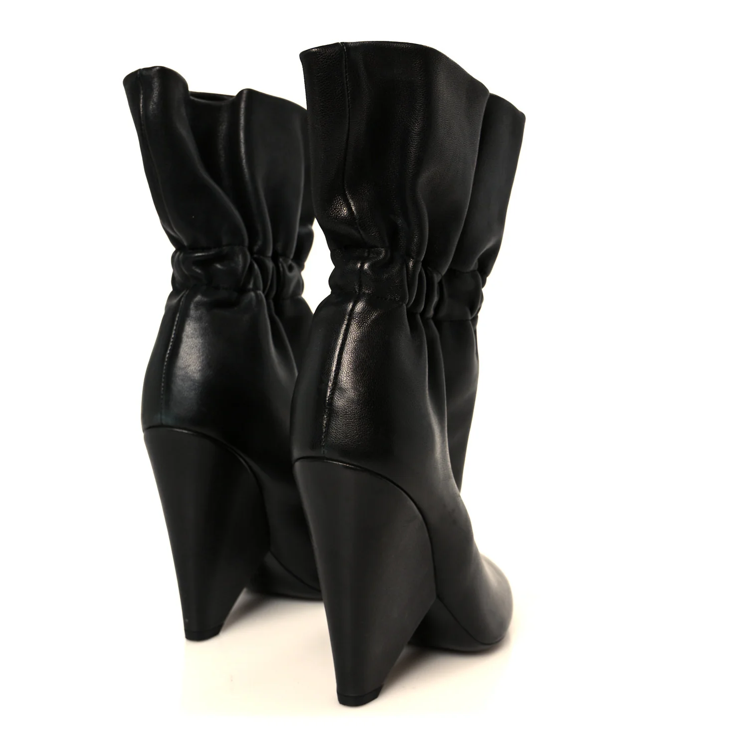 Calfskin Etienne Ankle Boots 37 Black - Image 5