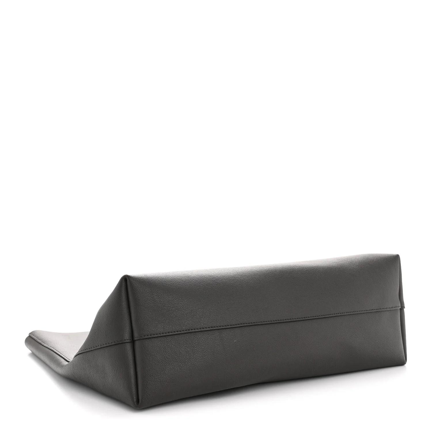 Calfskin Large Shopping Tote Asphalt - Image 5
