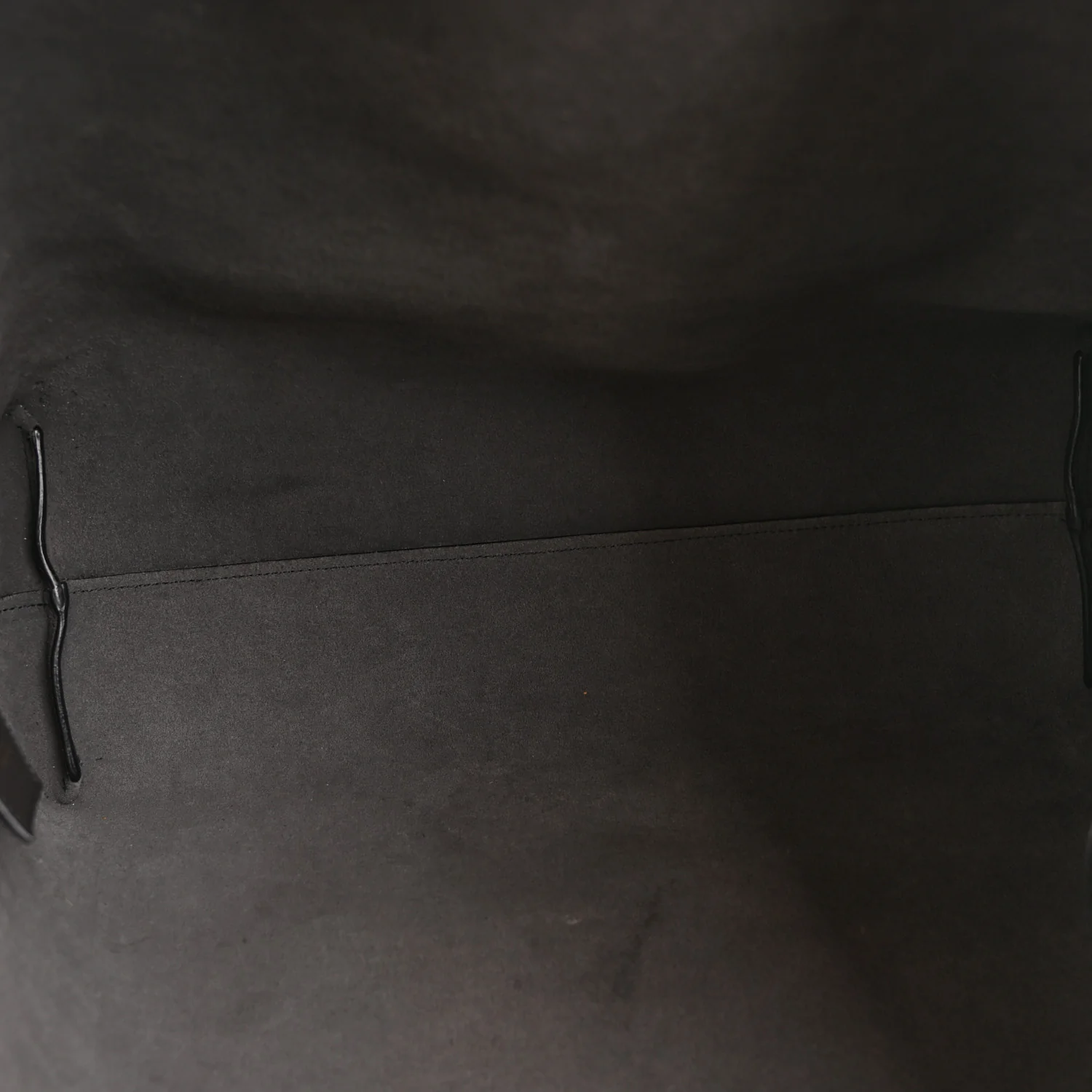 Calfskin Large Shopping Tote Asphalt - Image 6