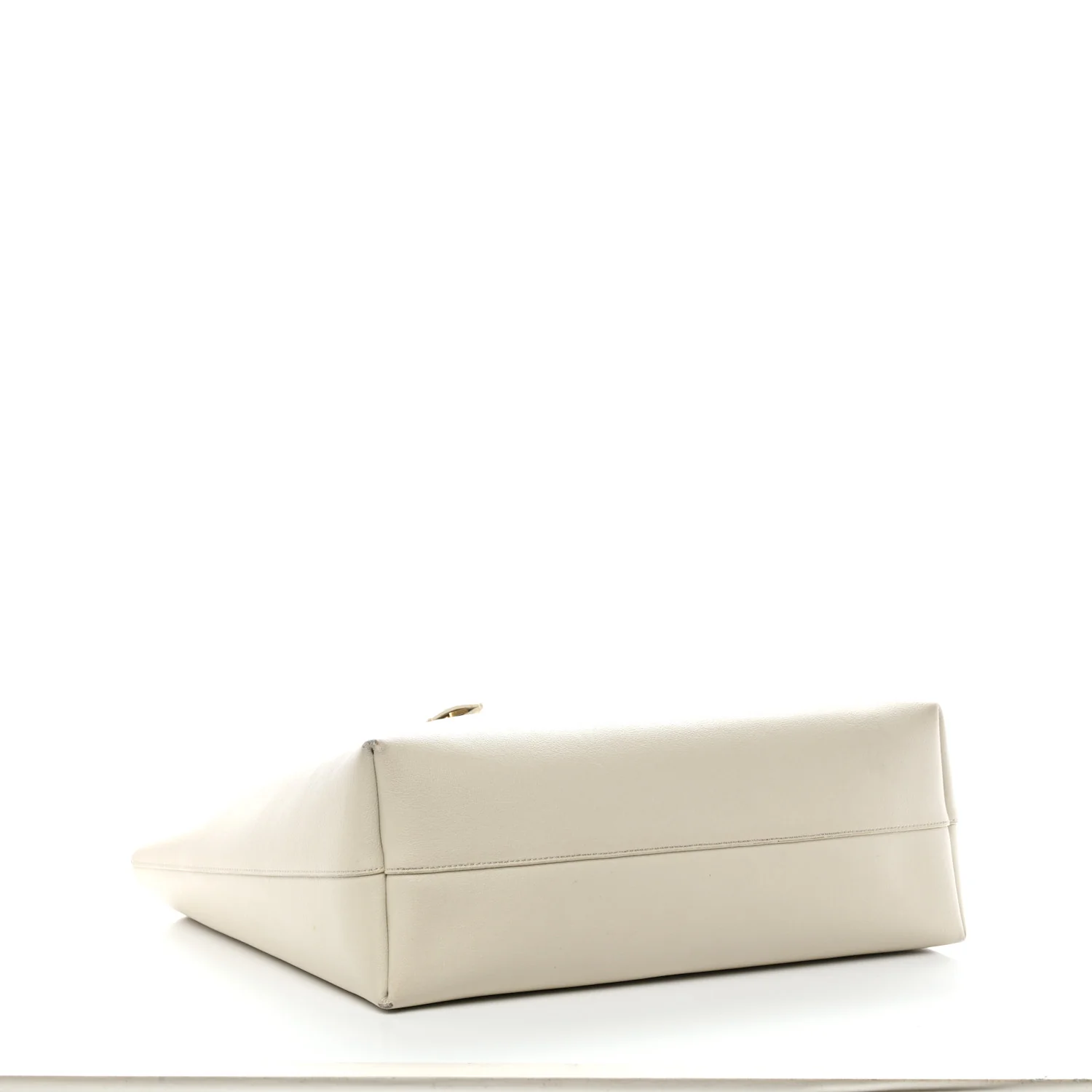 Calfskin Large Shopping Tote Porcellana - Image 5
