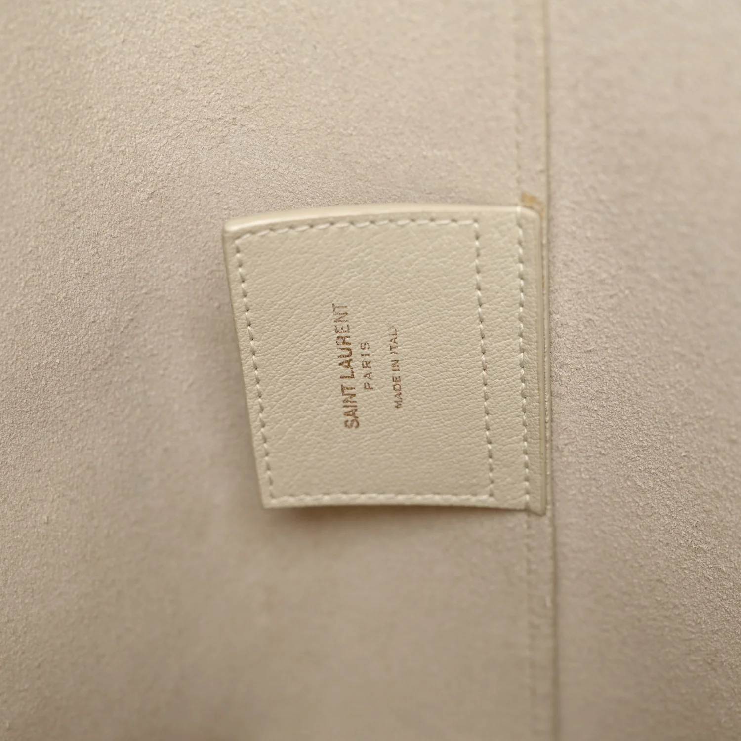Calfskin Large Shopping Tote Porcellana - Image 7