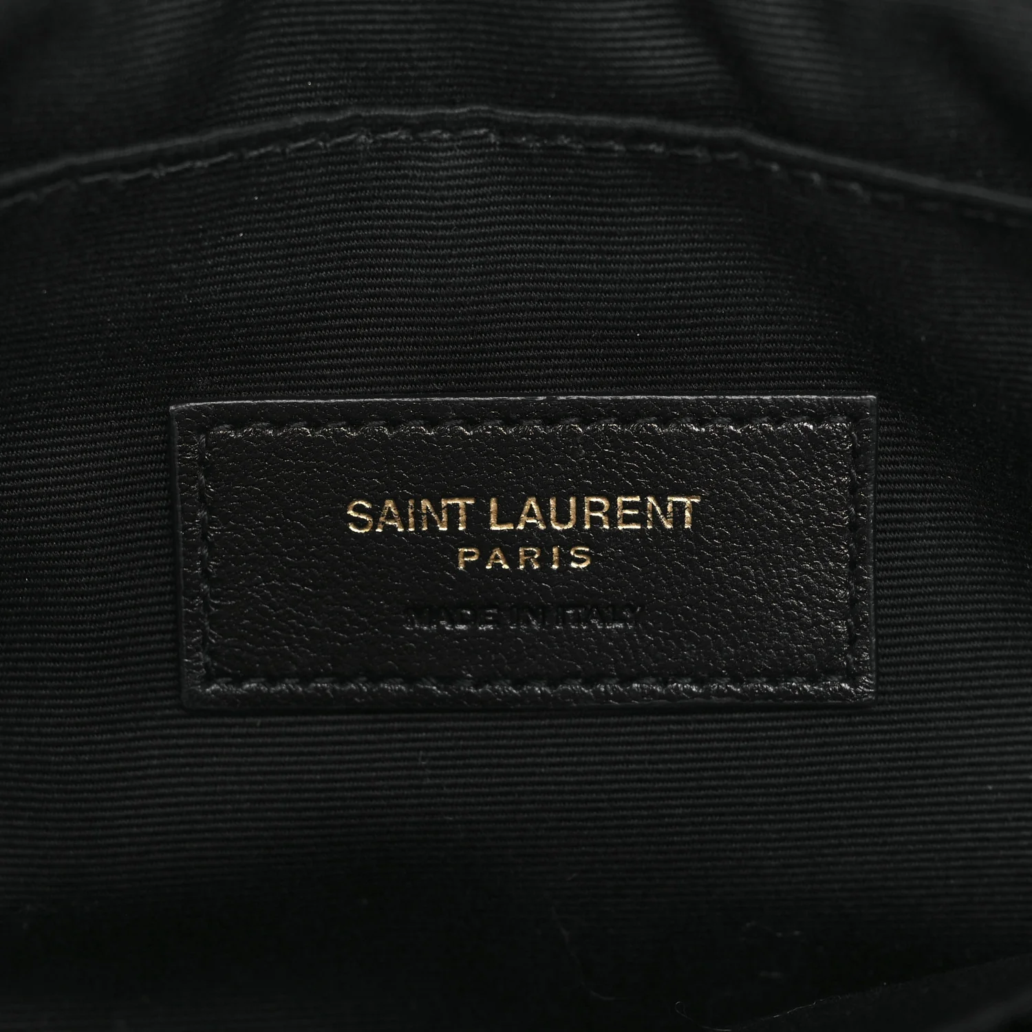 Calfskin Matelasse Monogram Cassandre Tablet Pouch Black - Image 6