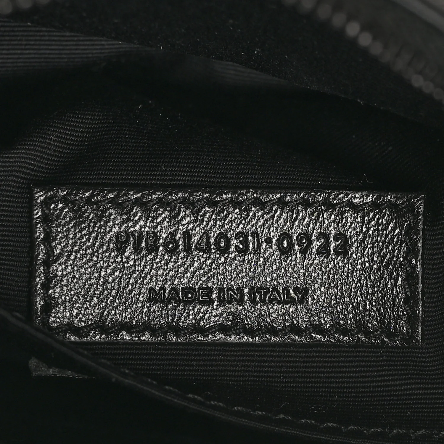 Calfskin Matelasse Monogram Lou Belt Bag Black - Image 6