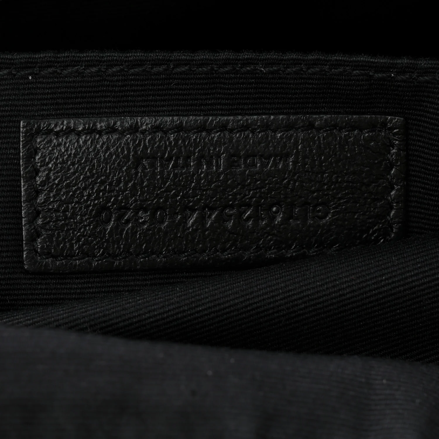 Calfskin Matelasse Monogram Lou Camera Bag Black - Image 7