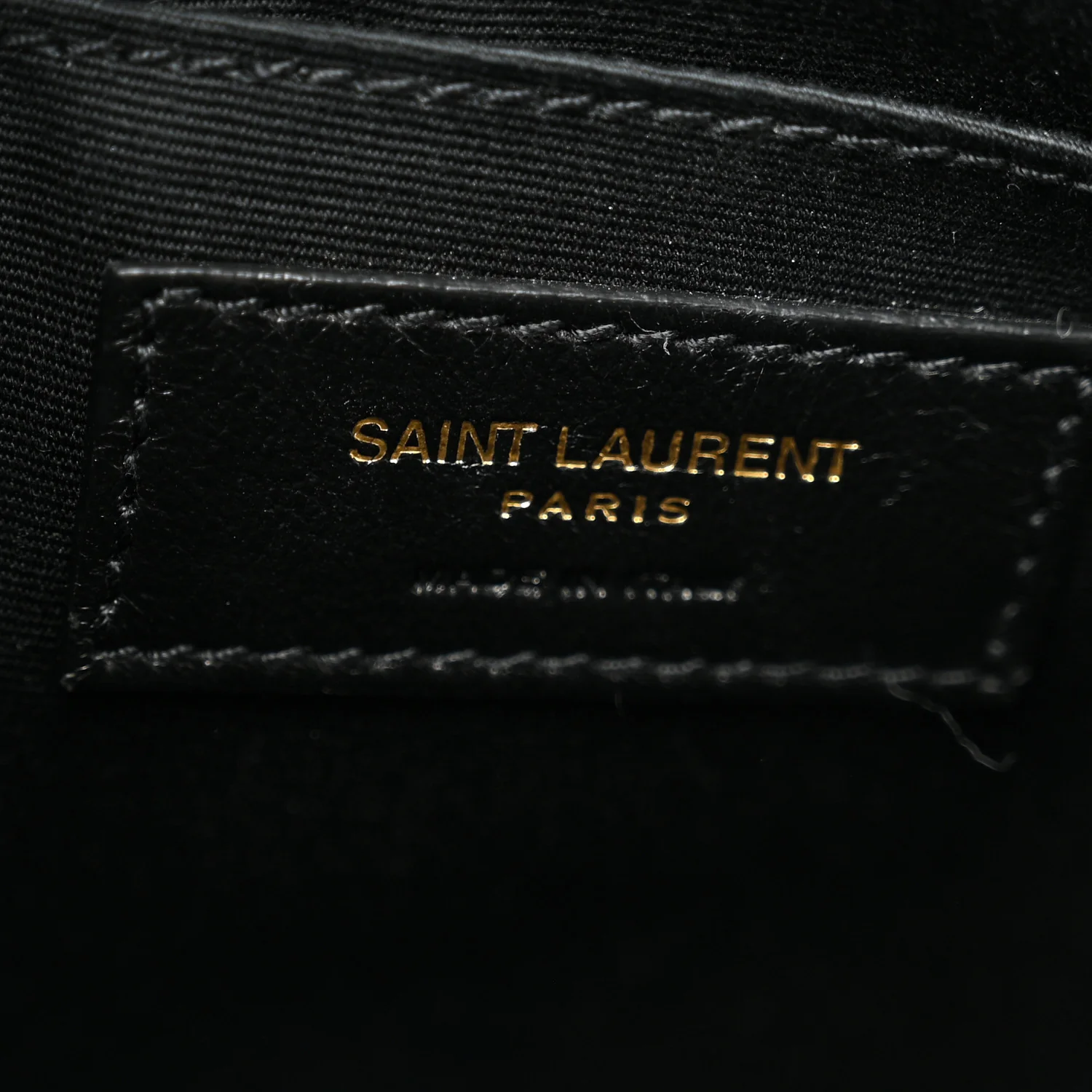 Calfskin Matelasse Monogram Lou Camera Bag Black - Image 6