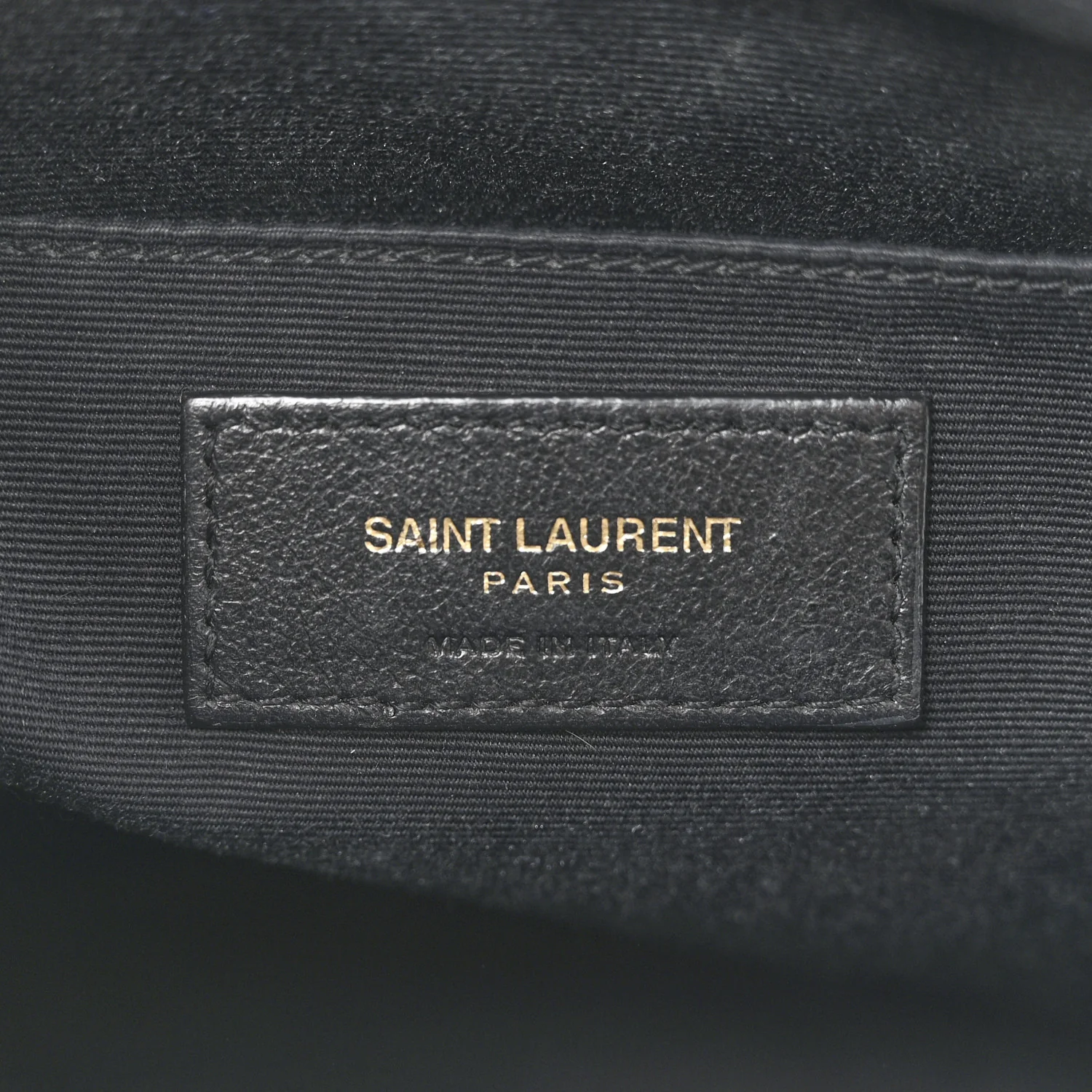 Calfskin Matelasse Monogram Lou Camera Bag Black - Image 6