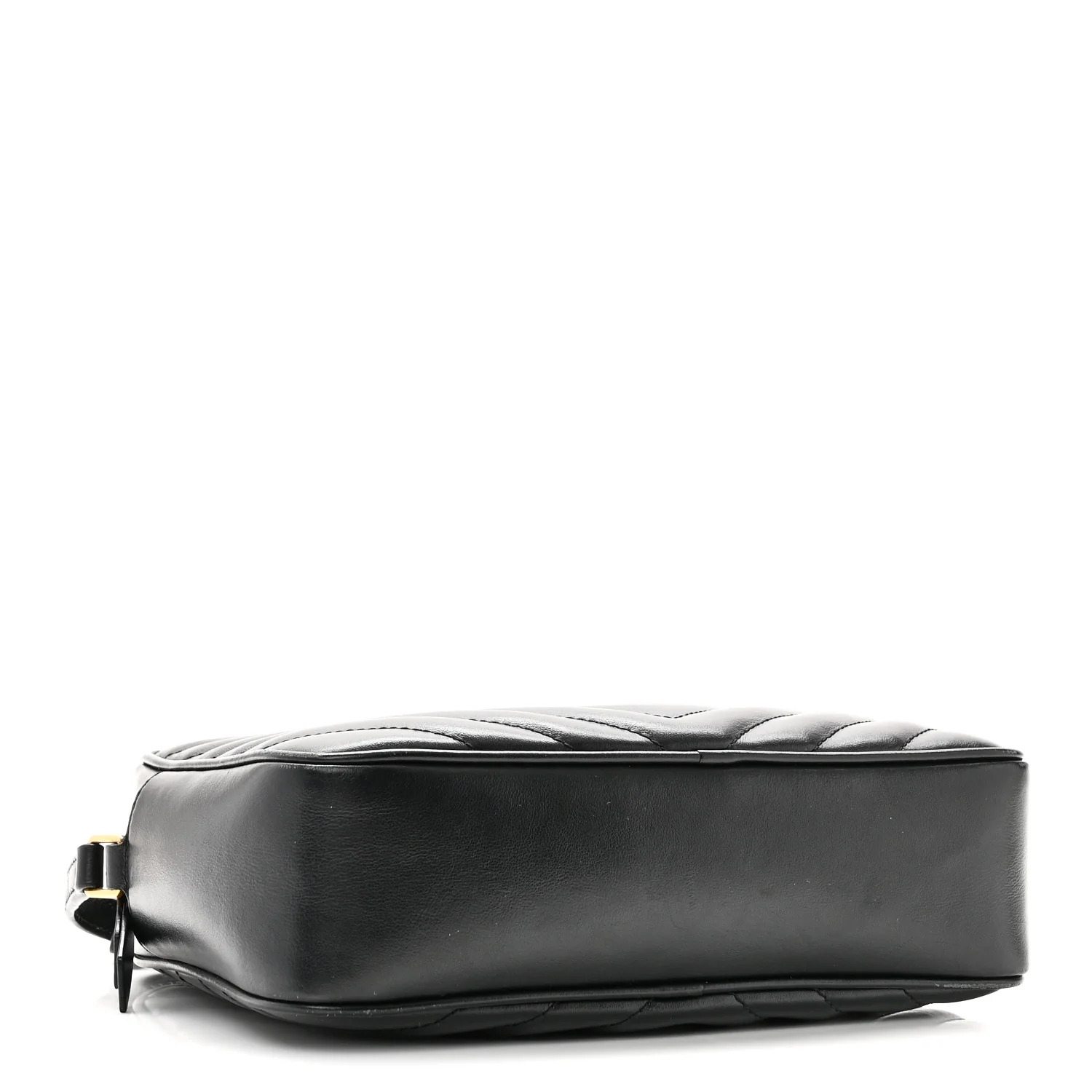 Calfskin Matelasse Monogram Lou Camera Bag Black - Image 4