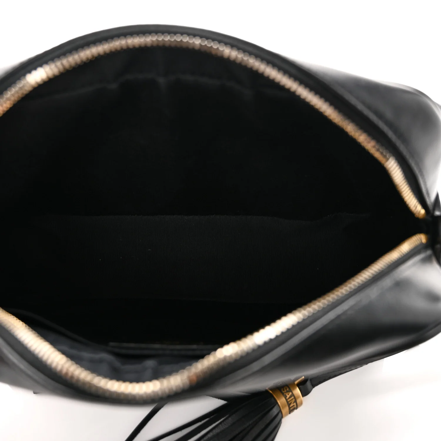 Calfskin Matelasse Monogram Lou Camera Bag Black - Image 5