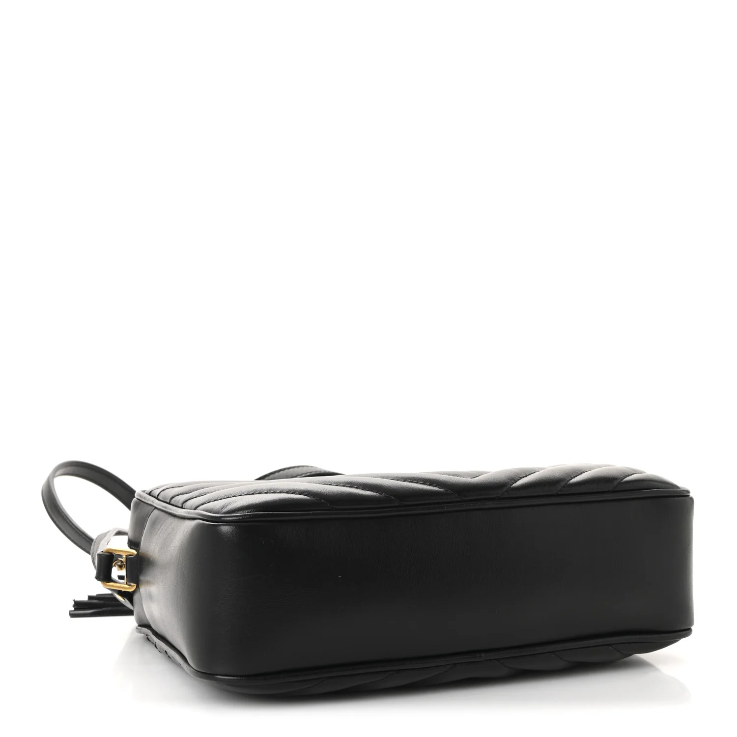 Calfskin Matelasse Monogram Lou Camera Bag Black - Image 4