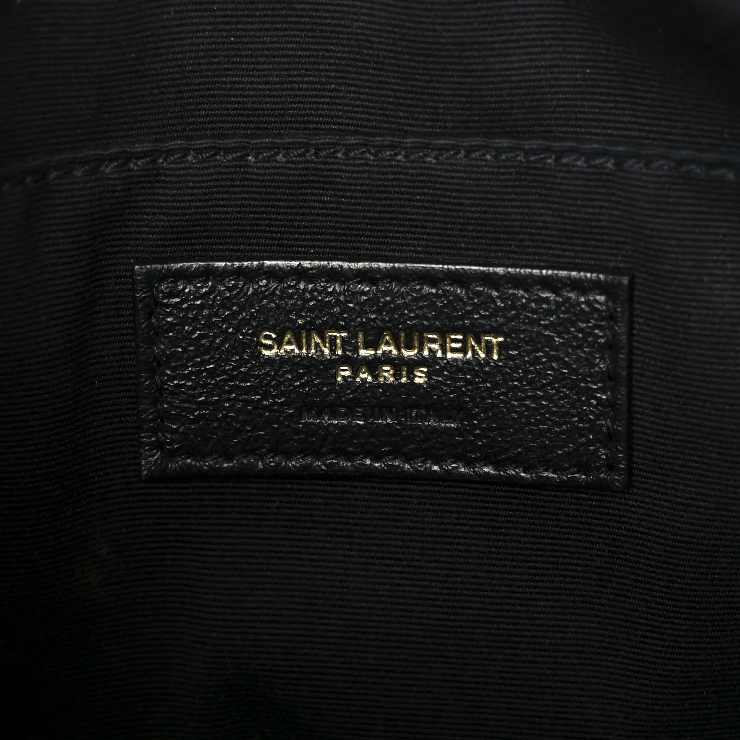 Calfskin Matelasse Monogram Lou Camera Bag Black - Image 6