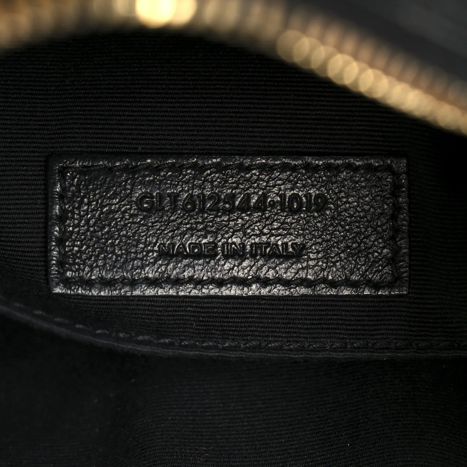 Calfskin Matelasse Monogram Lou Camera Bag Black - Image 7