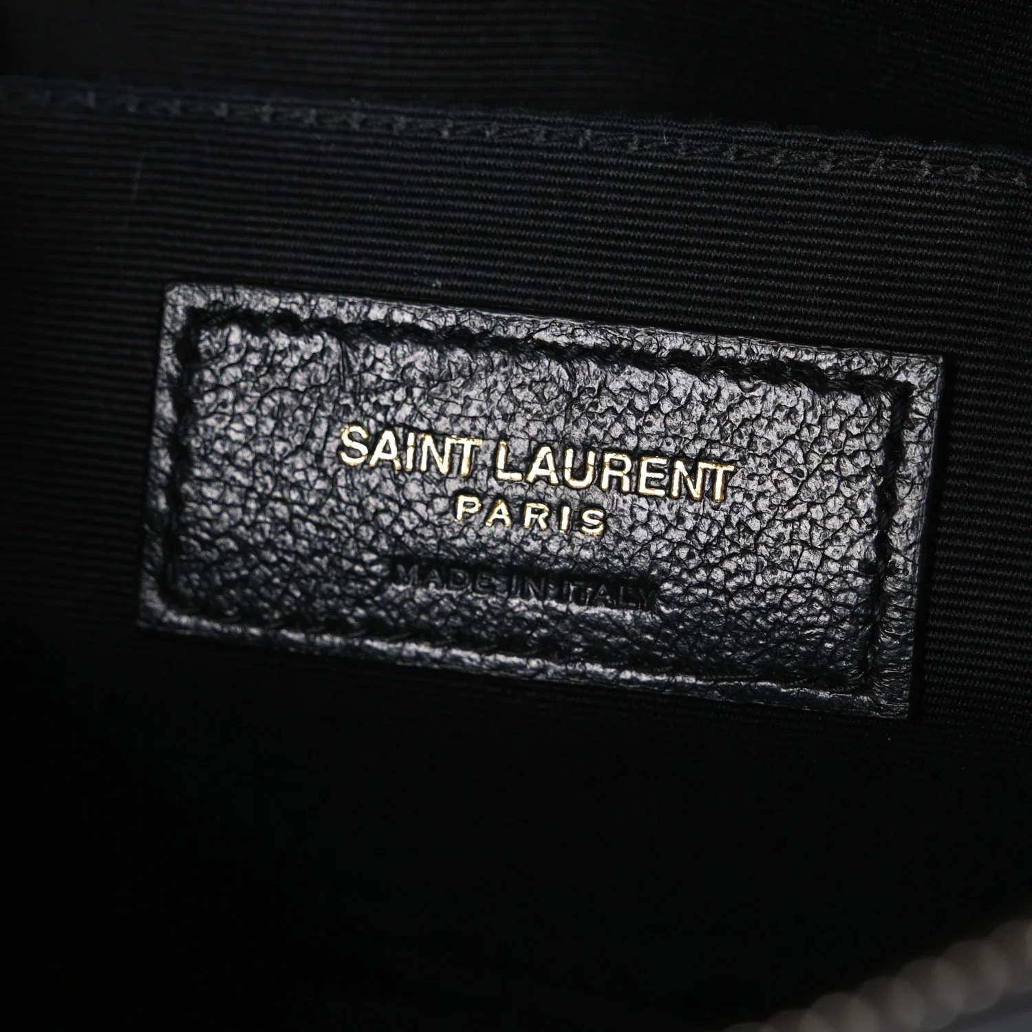 Calfskin Matelasse Monogram Lou Camera Bag Black - Image 6
